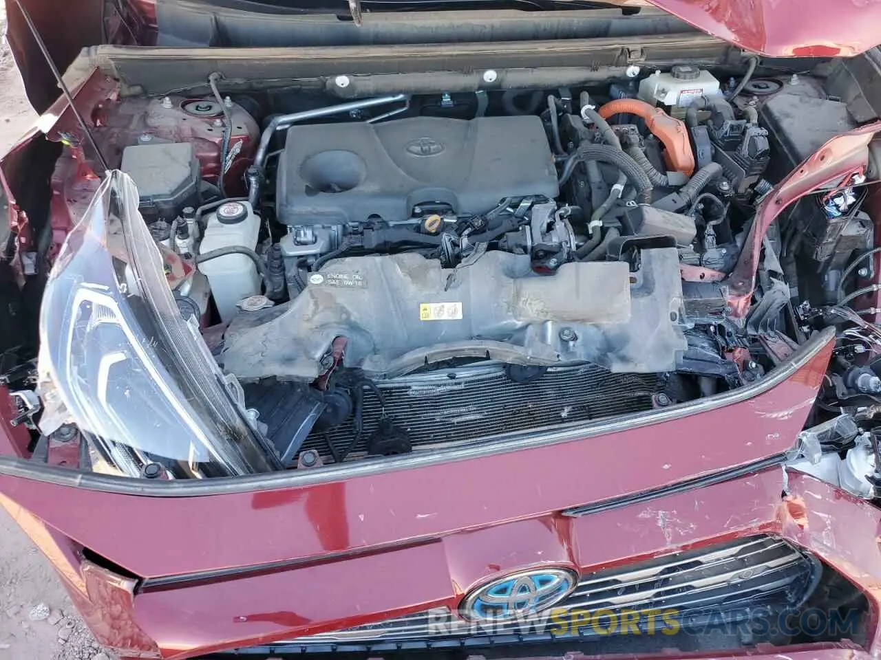 11 Photograph of a damaged car 4T3D6RFV6MU044108 TOYOTA RAV4 2021