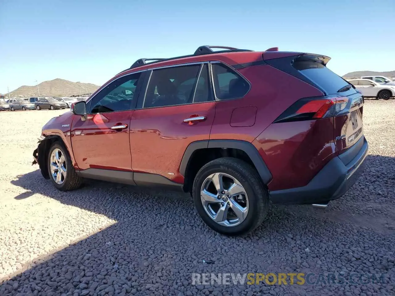 2 Photograph of a damaged car 4T3D6RFV6MU044108 TOYOTA RAV4 2021