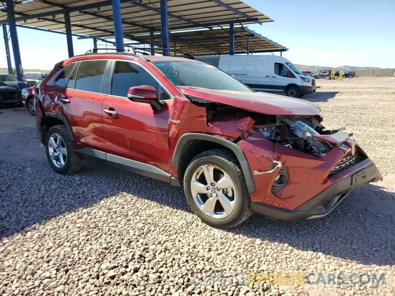 4 Photograph of a damaged car 4T3D6RFV6MU044108 TOYOTA RAV4 2021