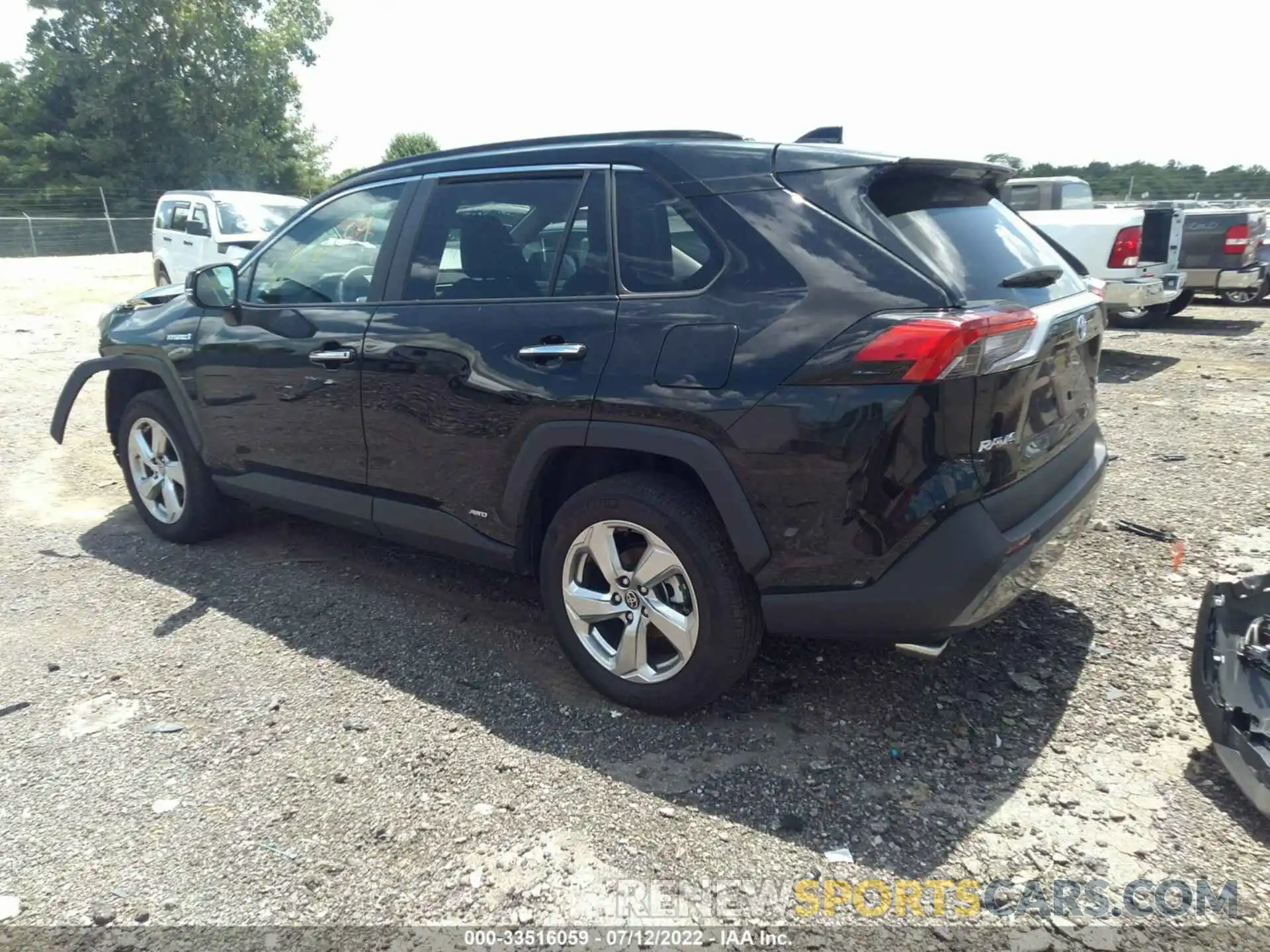 3 Photograph of a damaged car 4T3D6RFV6MU054380 TOYOTA RAV4 2021