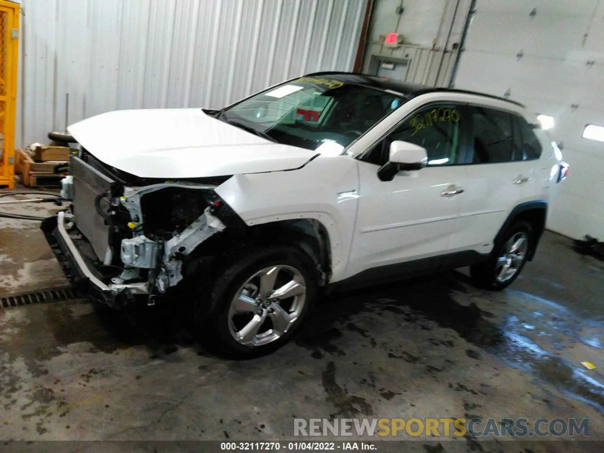 2 Photograph of a damaged car 4T3D6RFV7MU017340 TOYOTA RAV4 2021