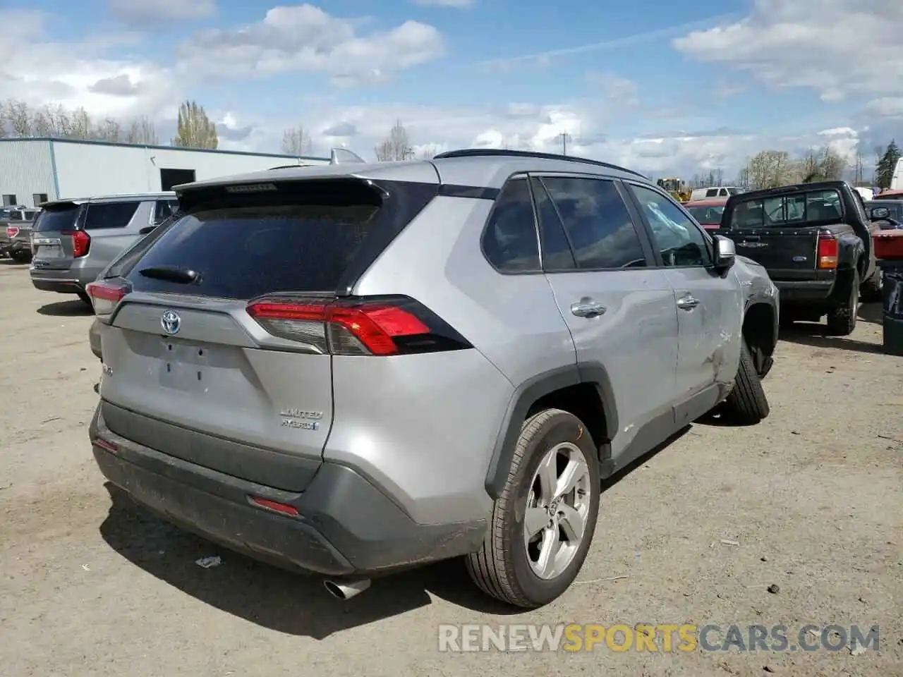 4 Photograph of a damaged car 4T3D6RFV7MU059264 TOYOTA RAV4 2021