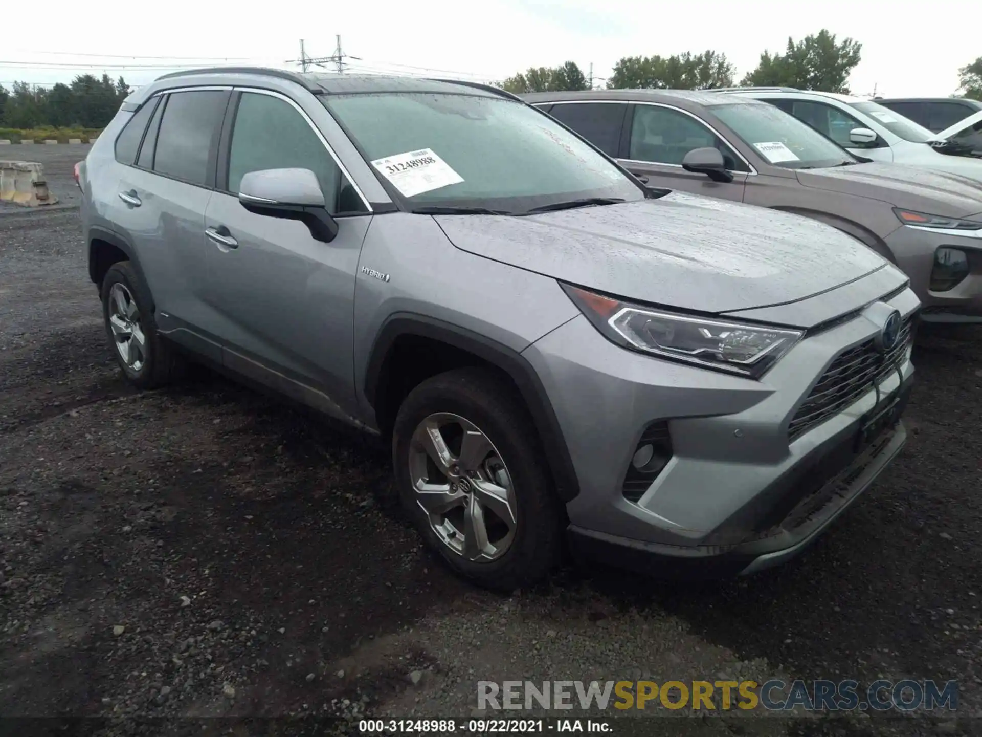 1 Photograph of a damaged car 4T3D6RFV8MU017640 TOYOTA RAV4 2021