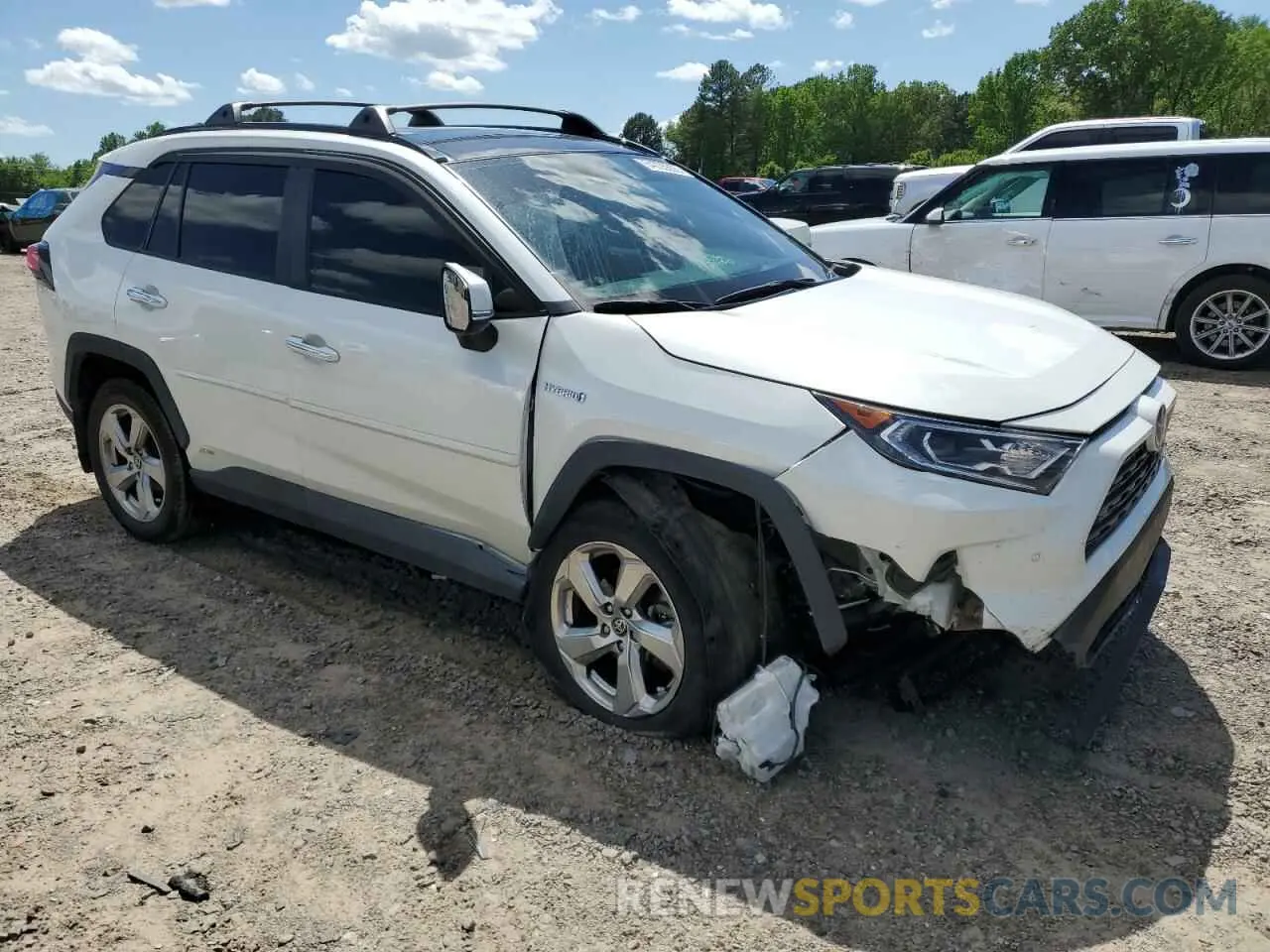4 Photograph of a damaged car 4T3D6RFV9MU037444 TOYOTA RAV4 2021