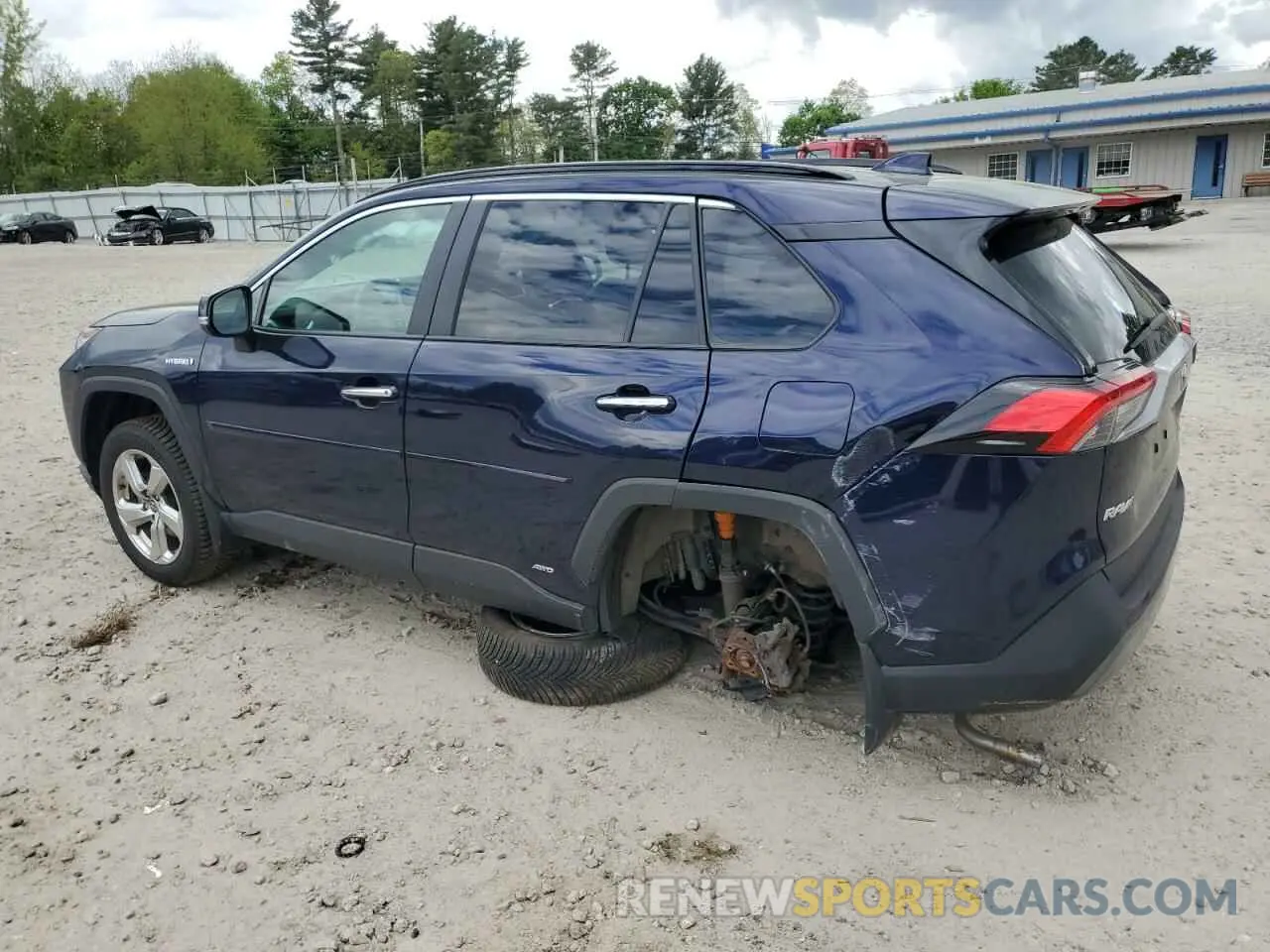 2 Photograph of a damaged car 4T3D6RFV9MU045754 TOYOTA RAV4 2021