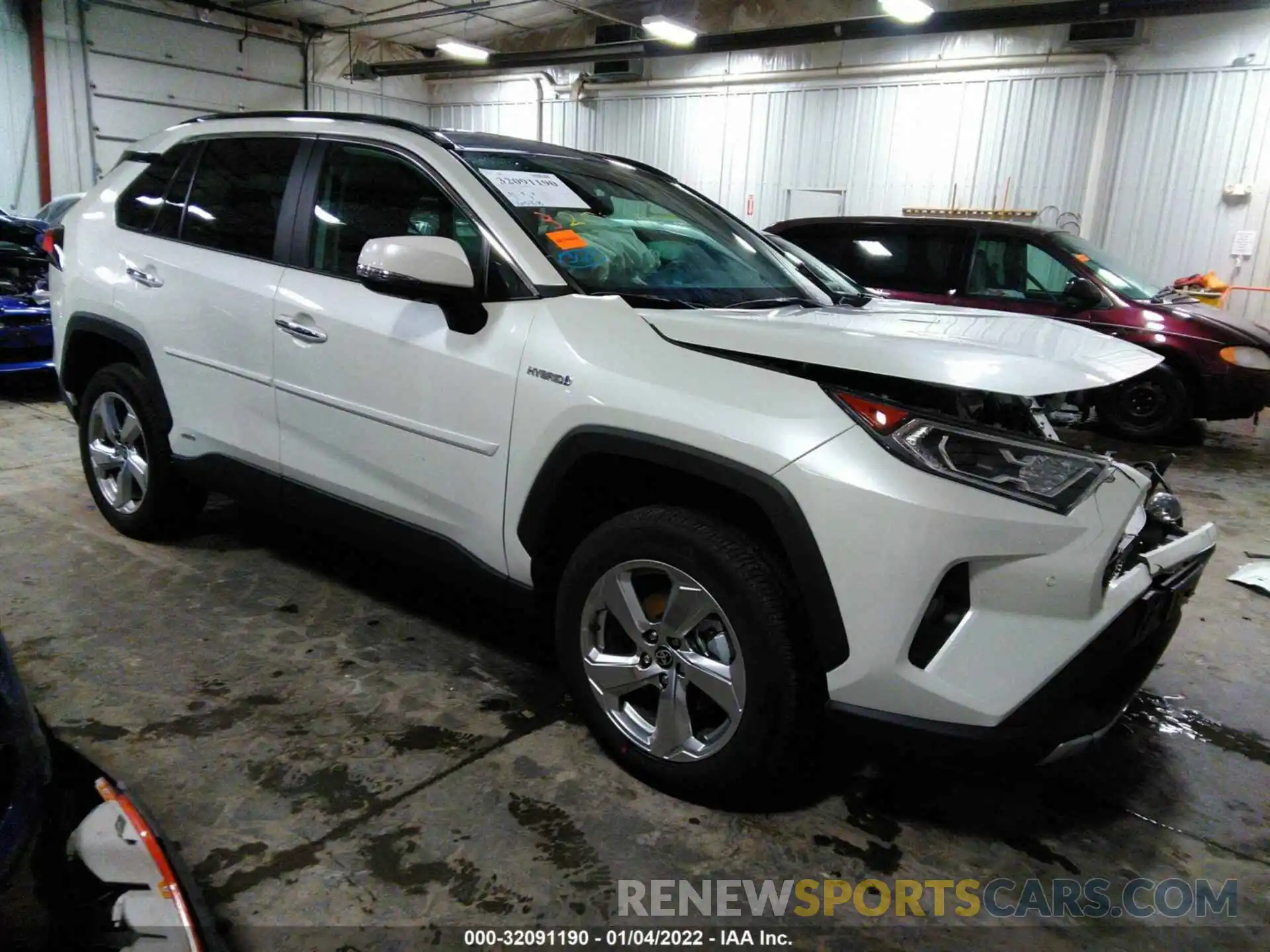 1 Photograph of a damaged car 4T3D6RFV9MU047598 TOYOTA RAV4 2021