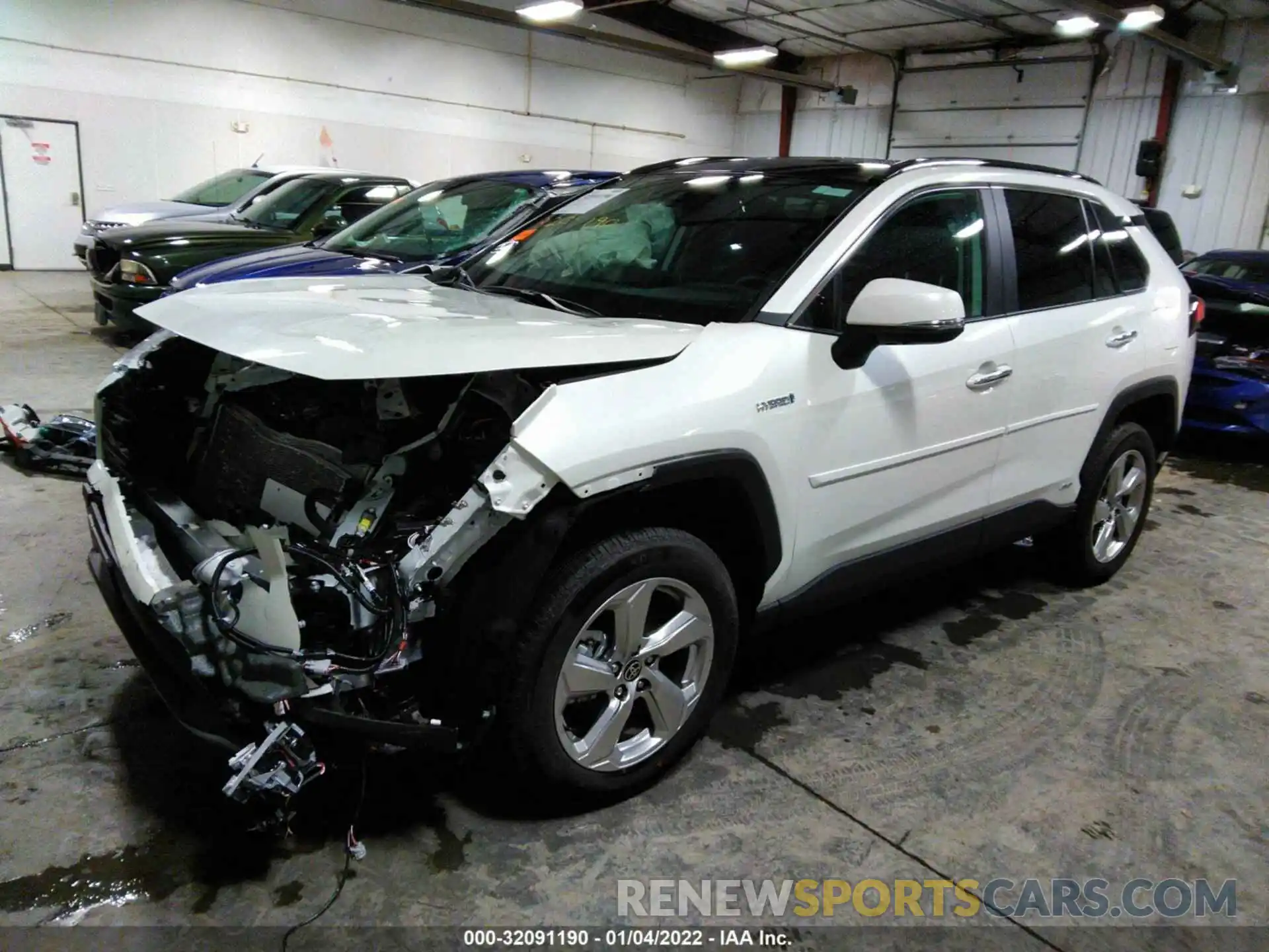 2 Photograph of a damaged car 4T3D6RFV9MU047598 TOYOTA RAV4 2021