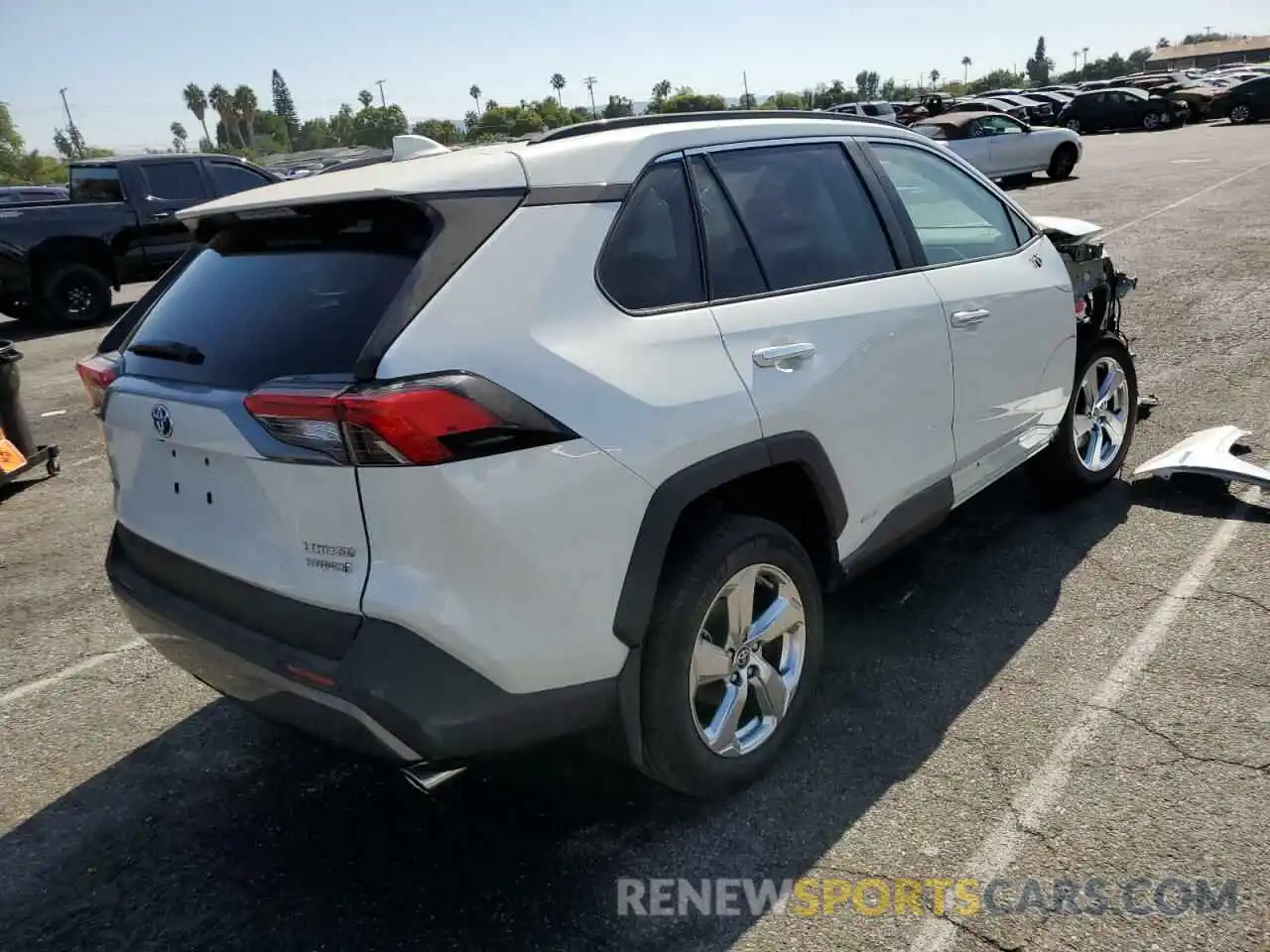 4 Photograph of a damaged car 4T3D6RFV9MU063574 TOYOTA RAV4 2021