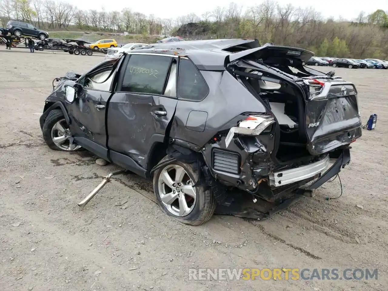 3 Photograph of a damaged car 4T3D6RFVXMU011080 TOYOTA RAV4 2021