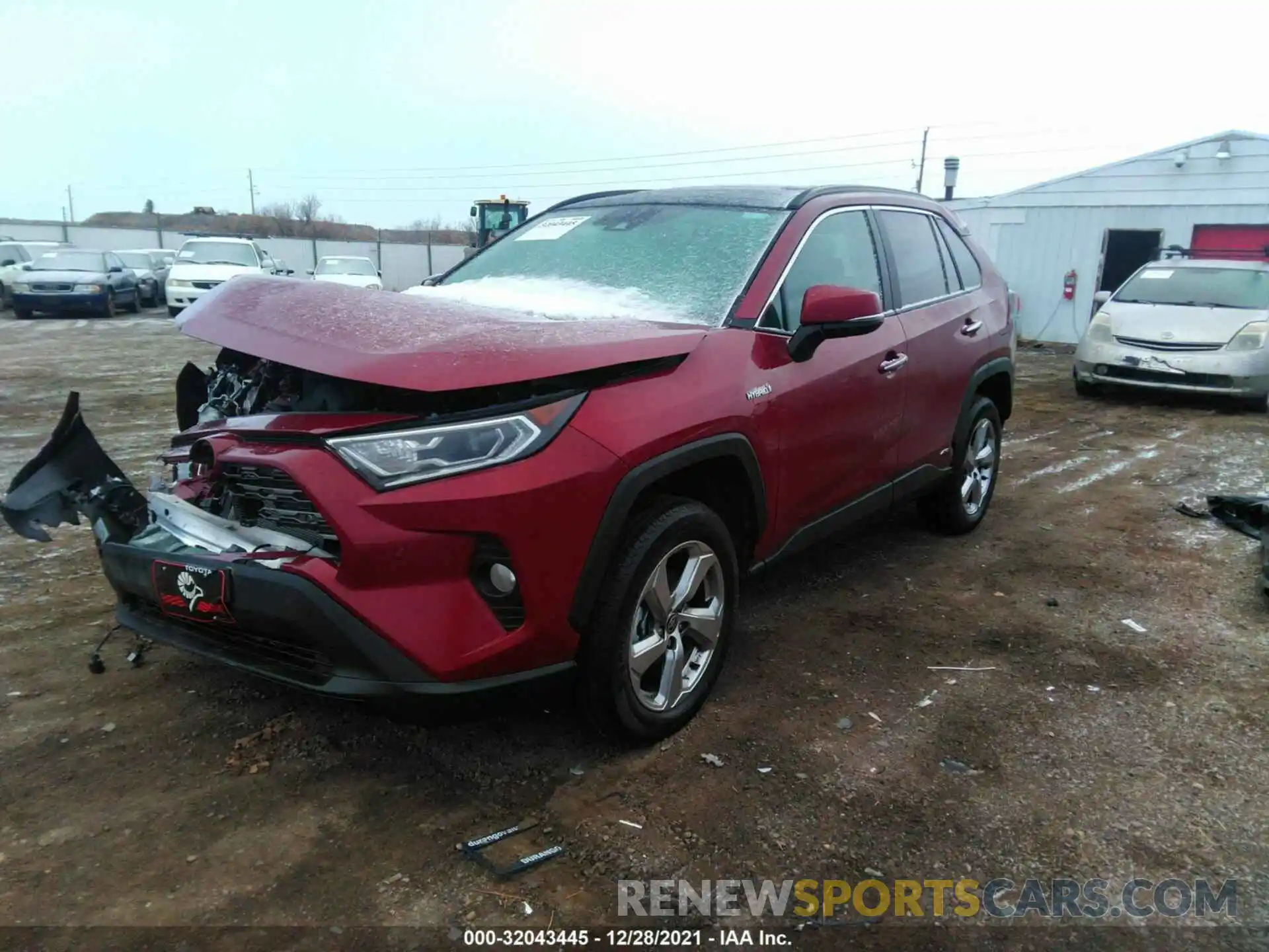 2 Photograph of a damaged car 4T3D6RFVXMU056634 TOYOTA RAV4 2021