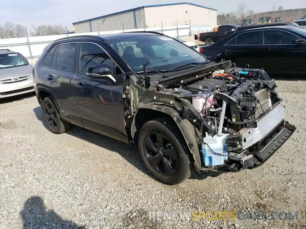 4 Photograph of a damaged car 4T3E6RFV0MU052645 TOYOTA RAV4 2021