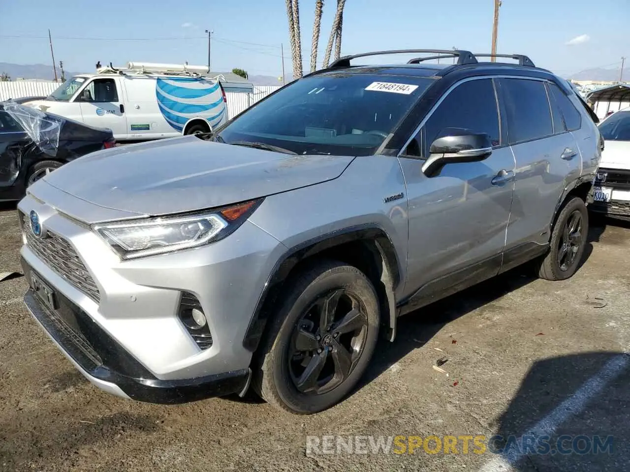1 Photograph of a damaged car 4T3E6RFV0MU059644 TOYOTA RAV4 2021