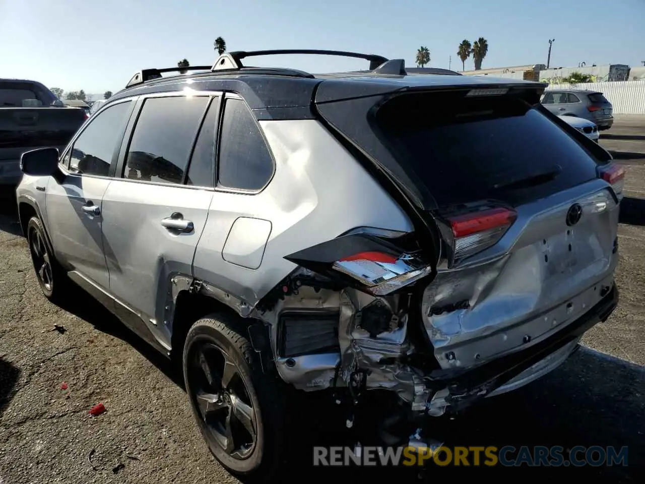 2 Photograph of a damaged car 4T3E6RFV0MU059644 TOYOTA RAV4 2021