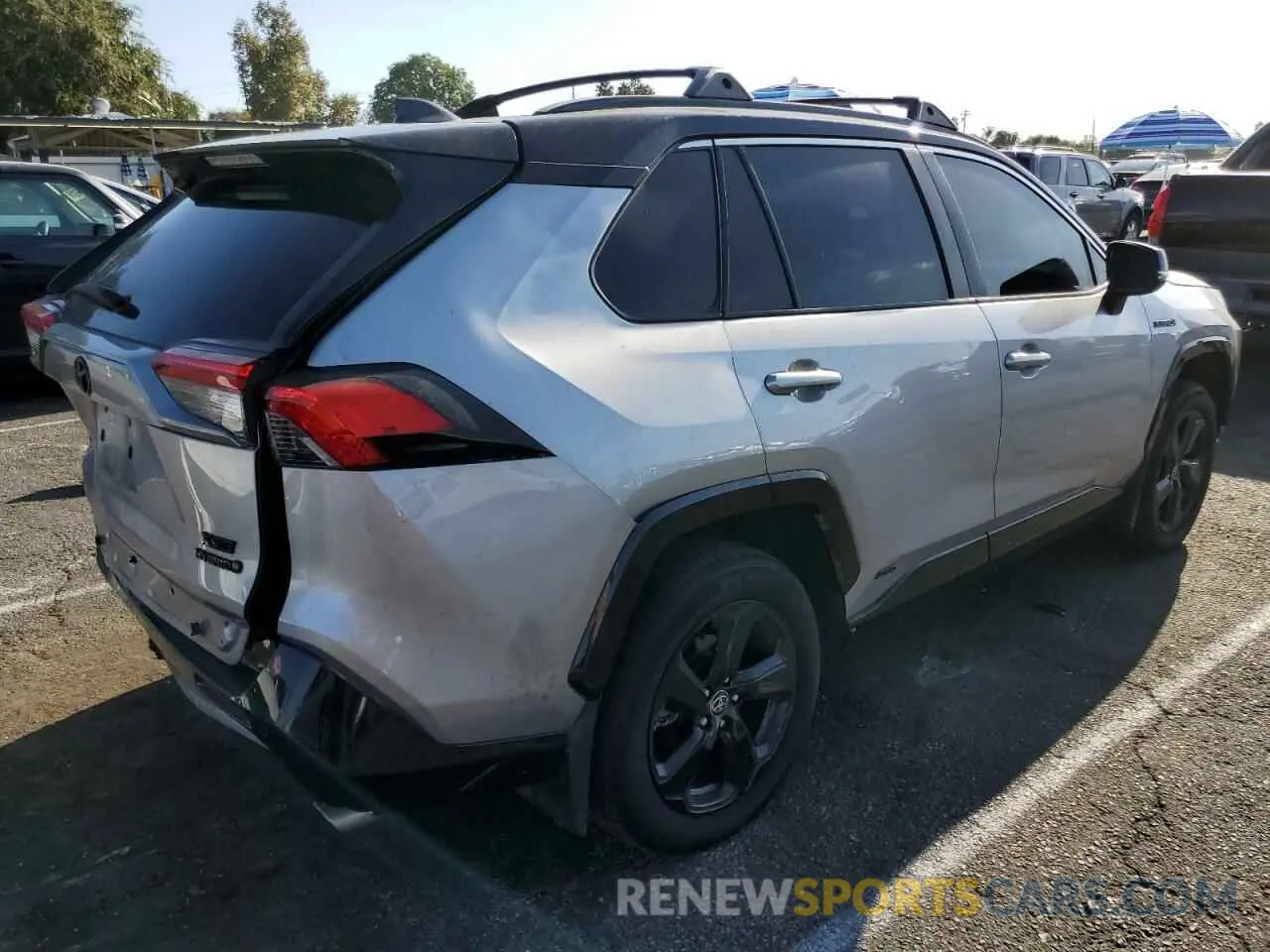 3 Photograph of a damaged car 4T3E6RFV0MU059644 TOYOTA RAV4 2021