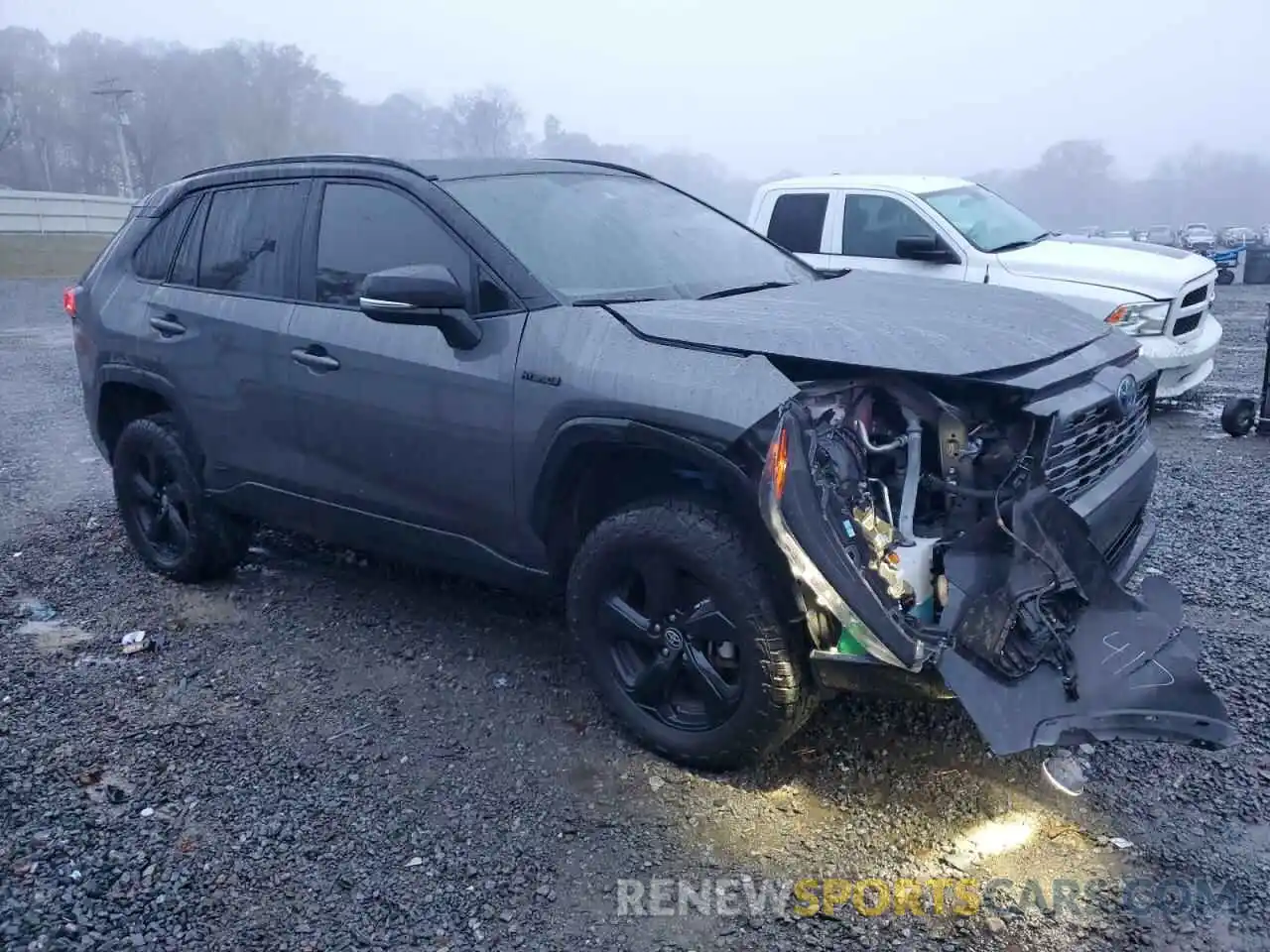 4 Photograph of a damaged car 4T3E6RFV0MU064357 TOYOTA RAV4 2021