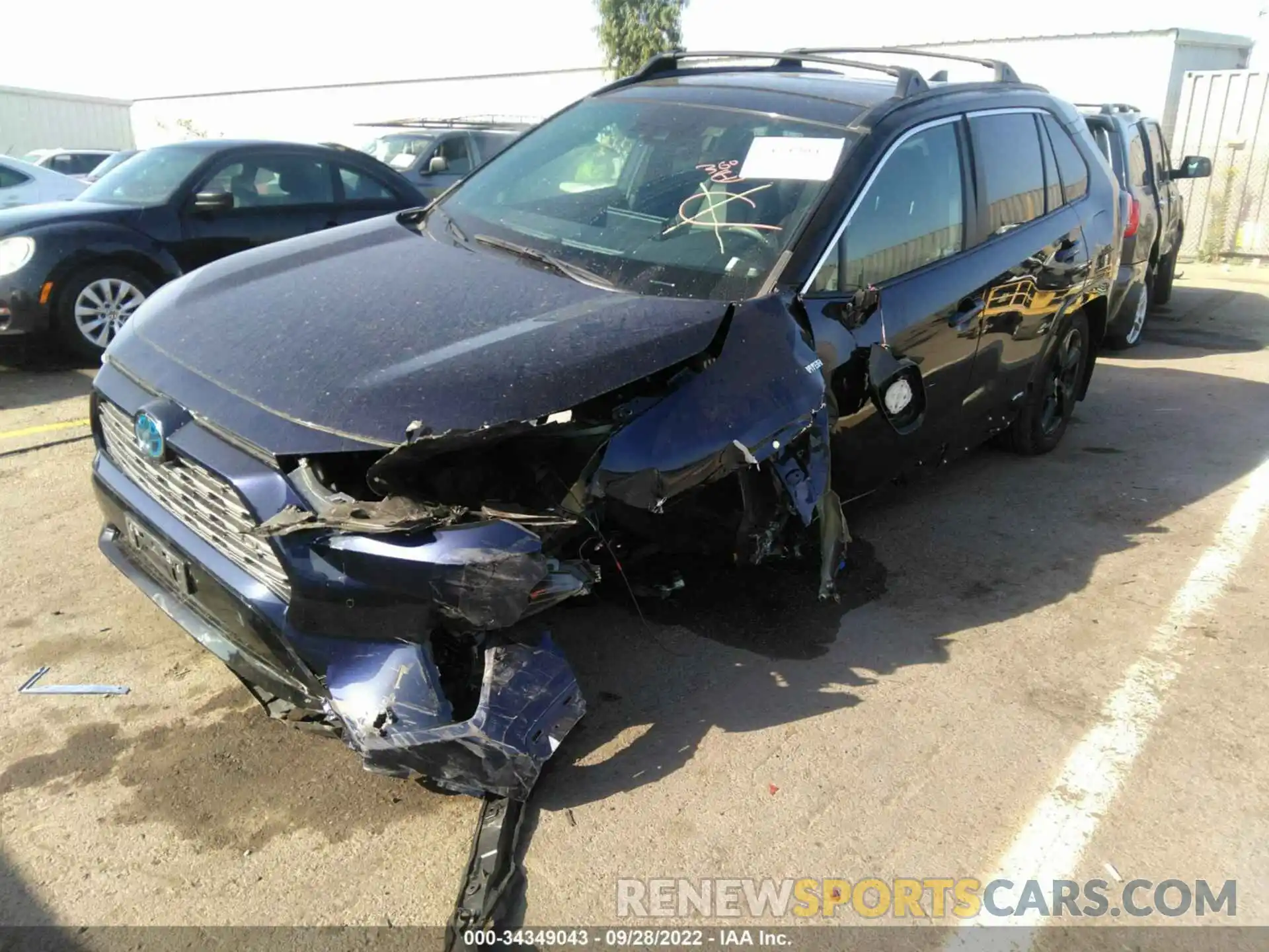 6 Photograph of a damaged car 4T3E6RFV1MU026989 TOYOTA RAV4 2021