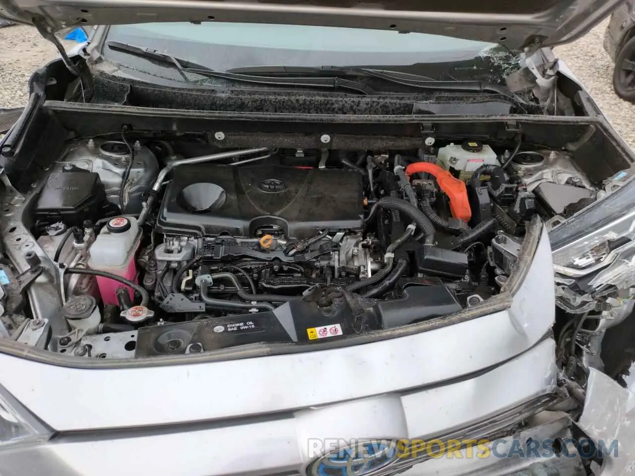 11 Photograph of a damaged car 4T3E6RFV1MU047714 TOYOTA RAV4 2021