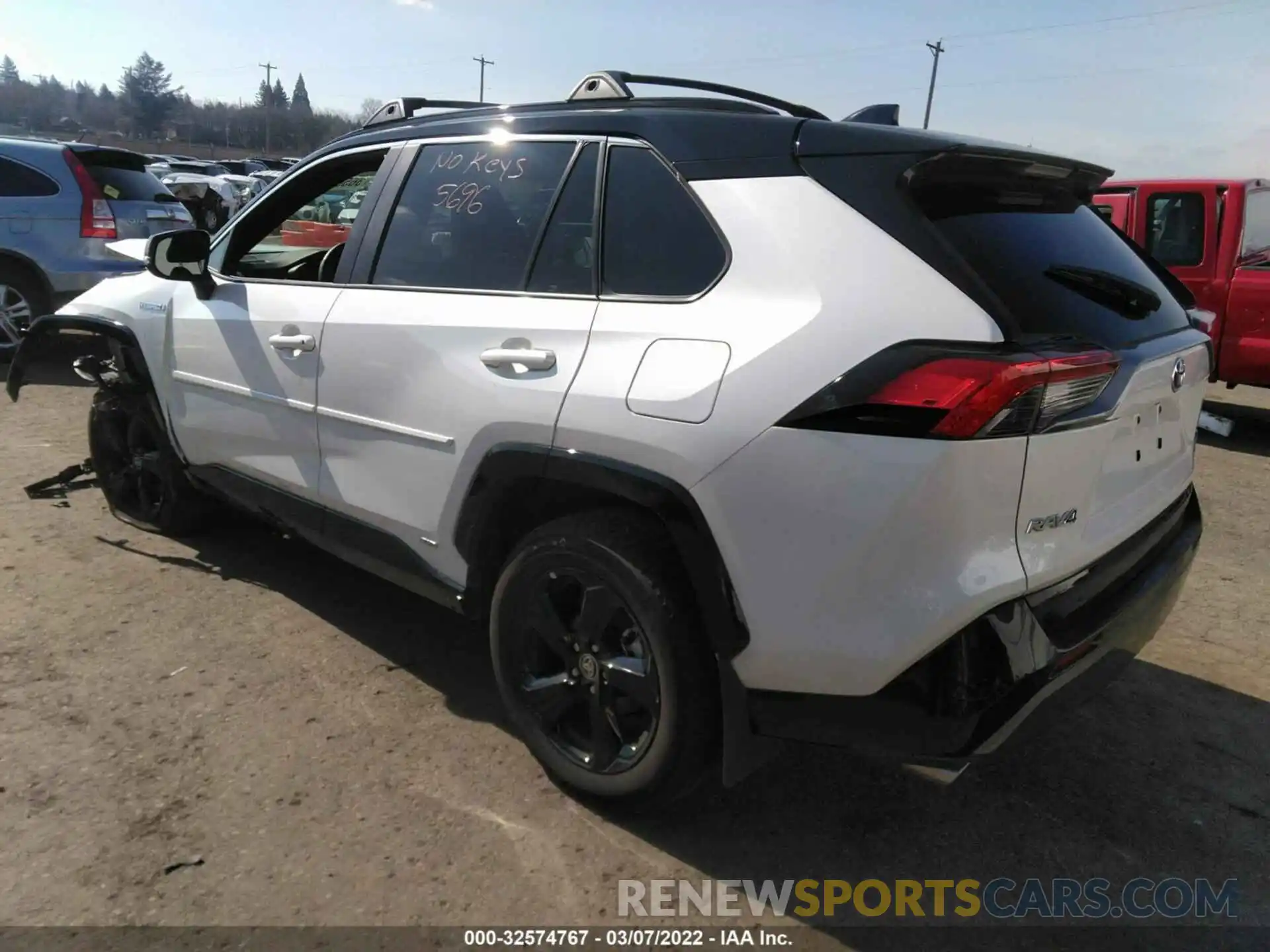 3 Photograph of a damaged car 4T3E6RFV2MU046250 TOYOTA RAV4 2021