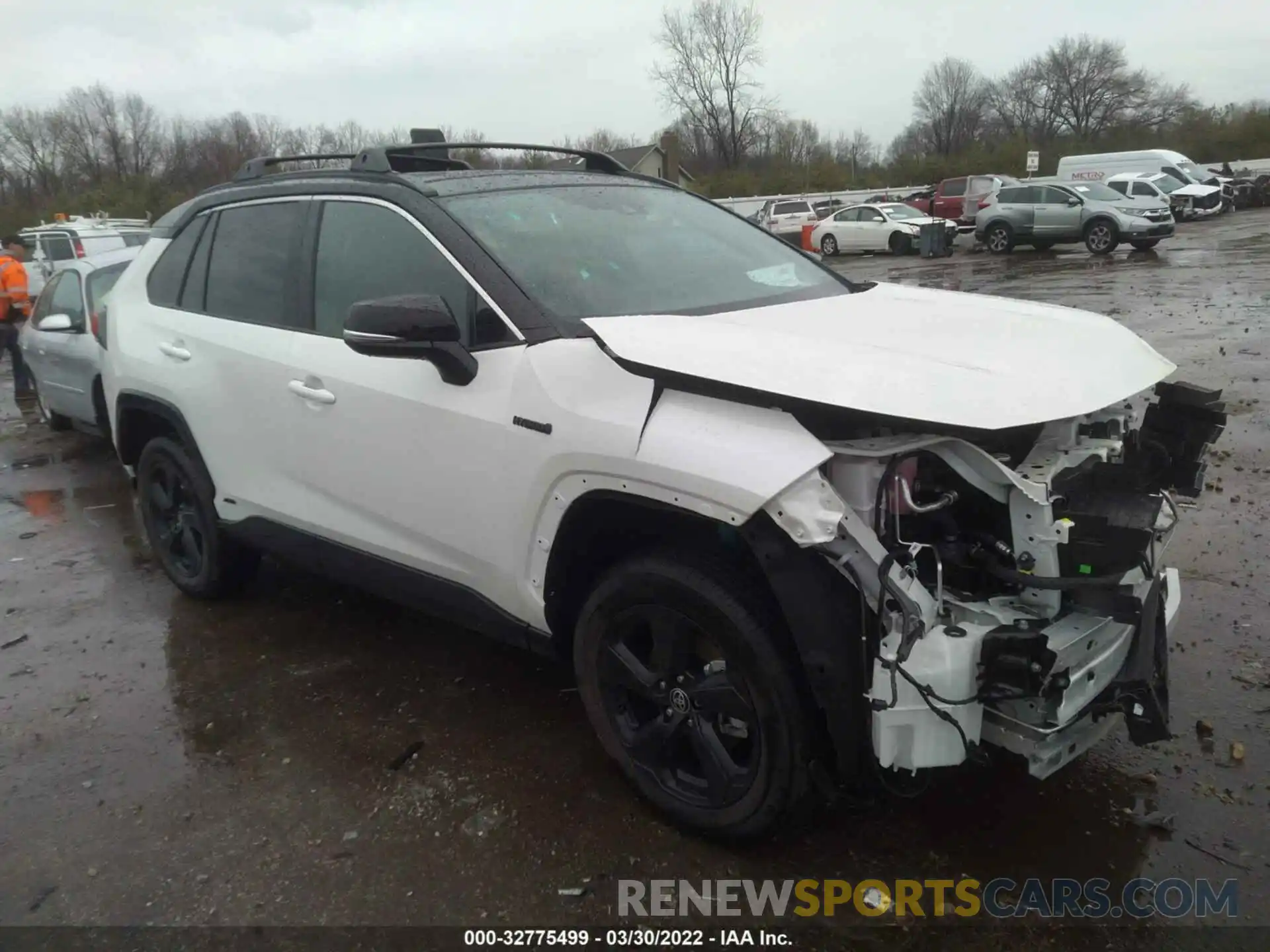 1 Photograph of a damaged car 4T3E6RFV2MU048807 TOYOTA RAV4 2021