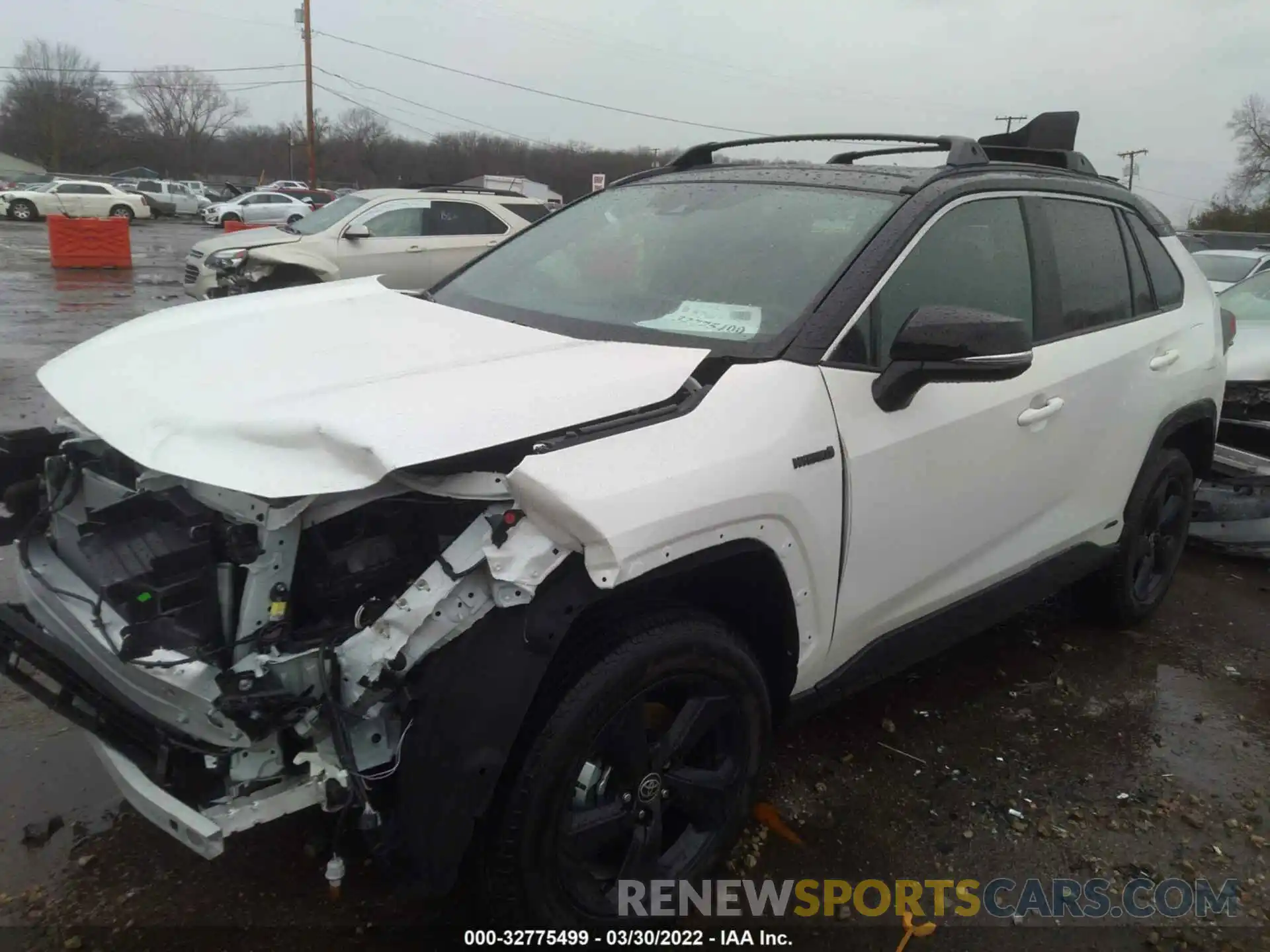 2 Photograph of a damaged car 4T3E6RFV2MU048807 TOYOTA RAV4 2021