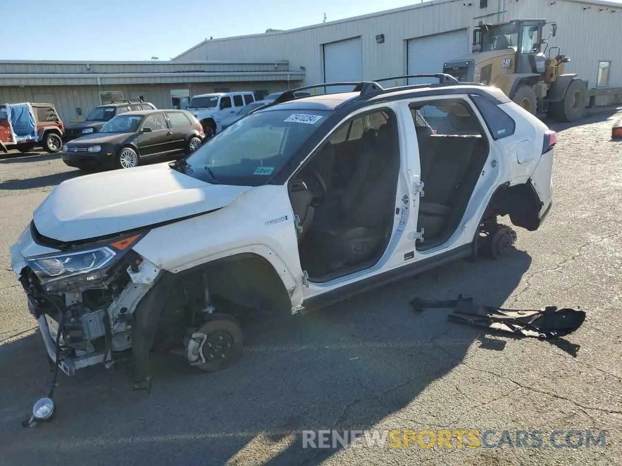 1 Photograph of a damaged car 4T3E6RFV3MU007036 TOYOTA RAV4 2021