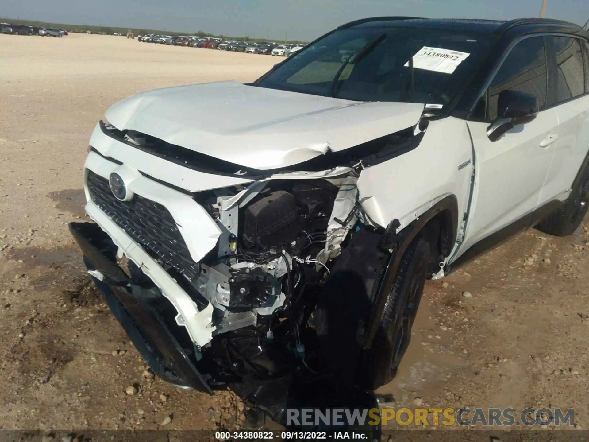 6 Photograph of a damaged car 4T3E6RFV3MU039937 TOYOTA RAV4 2021