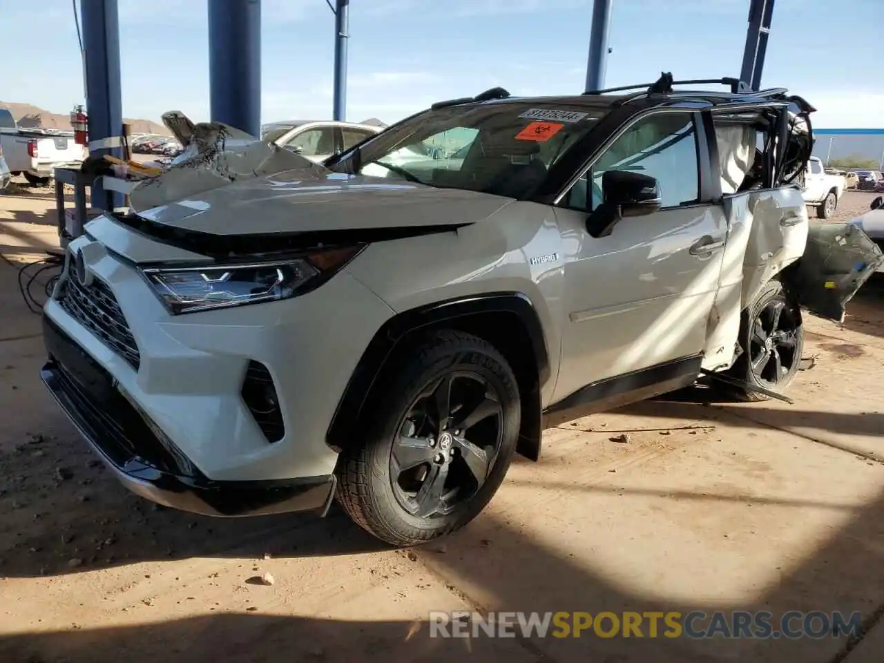 1 Photograph of a damaged car 4T3E6RFV3MU042739 TOYOTA RAV4 2021