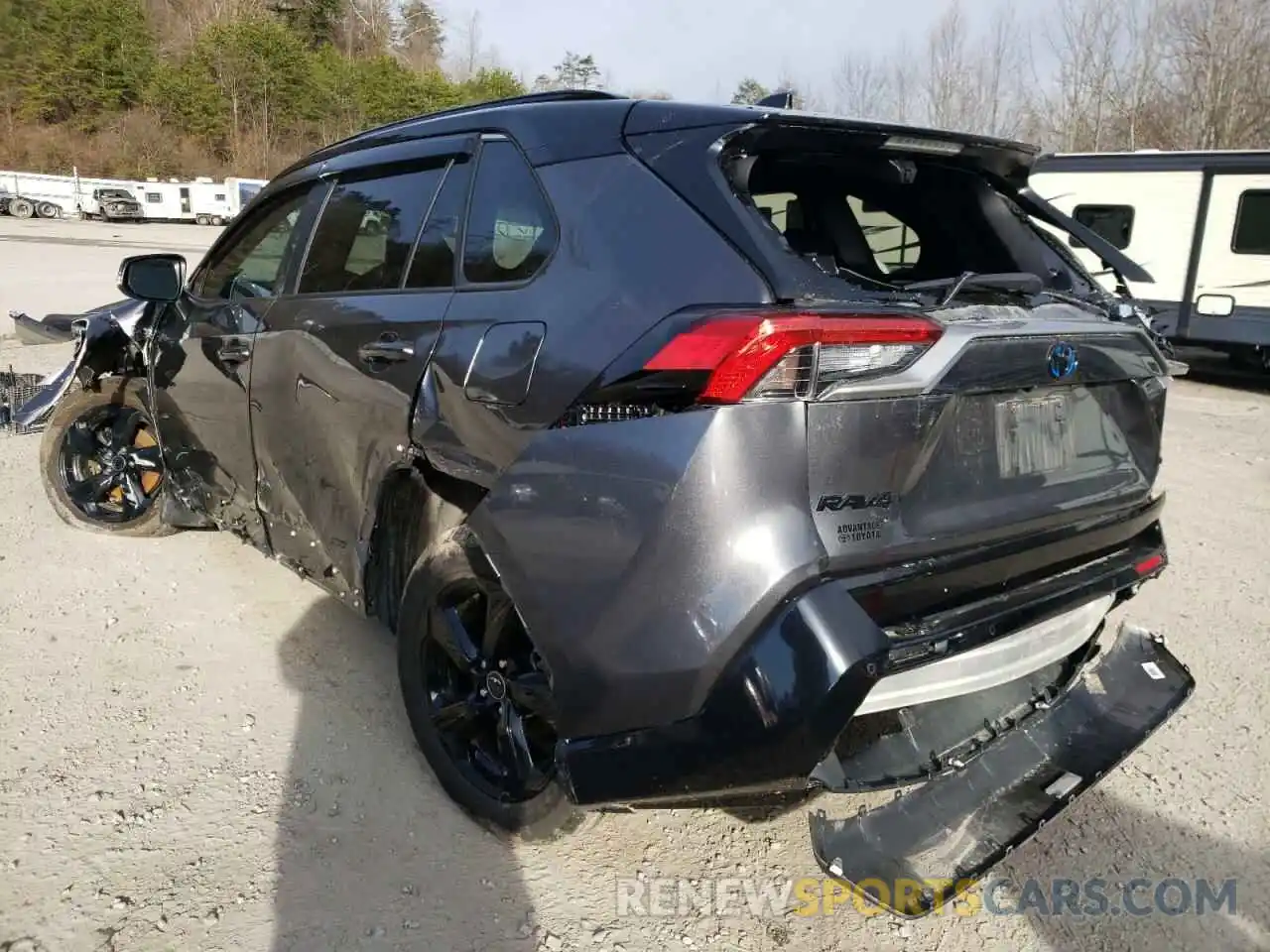 3 Photograph of a damaged car 4T3E6RFV6MU019455 TOYOTA RAV4 2021