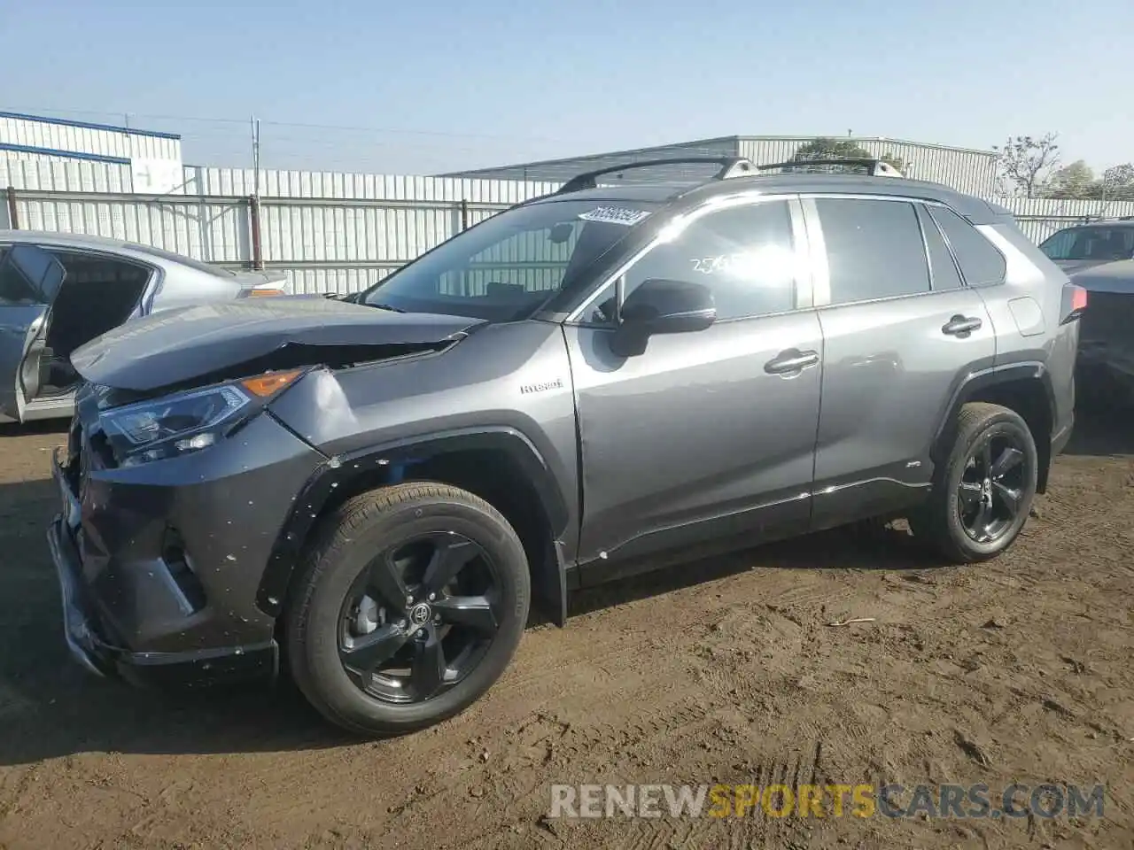 1 Photograph of a damaged car 4T3E6RFV6MU040645 TOYOTA RAV4 2021