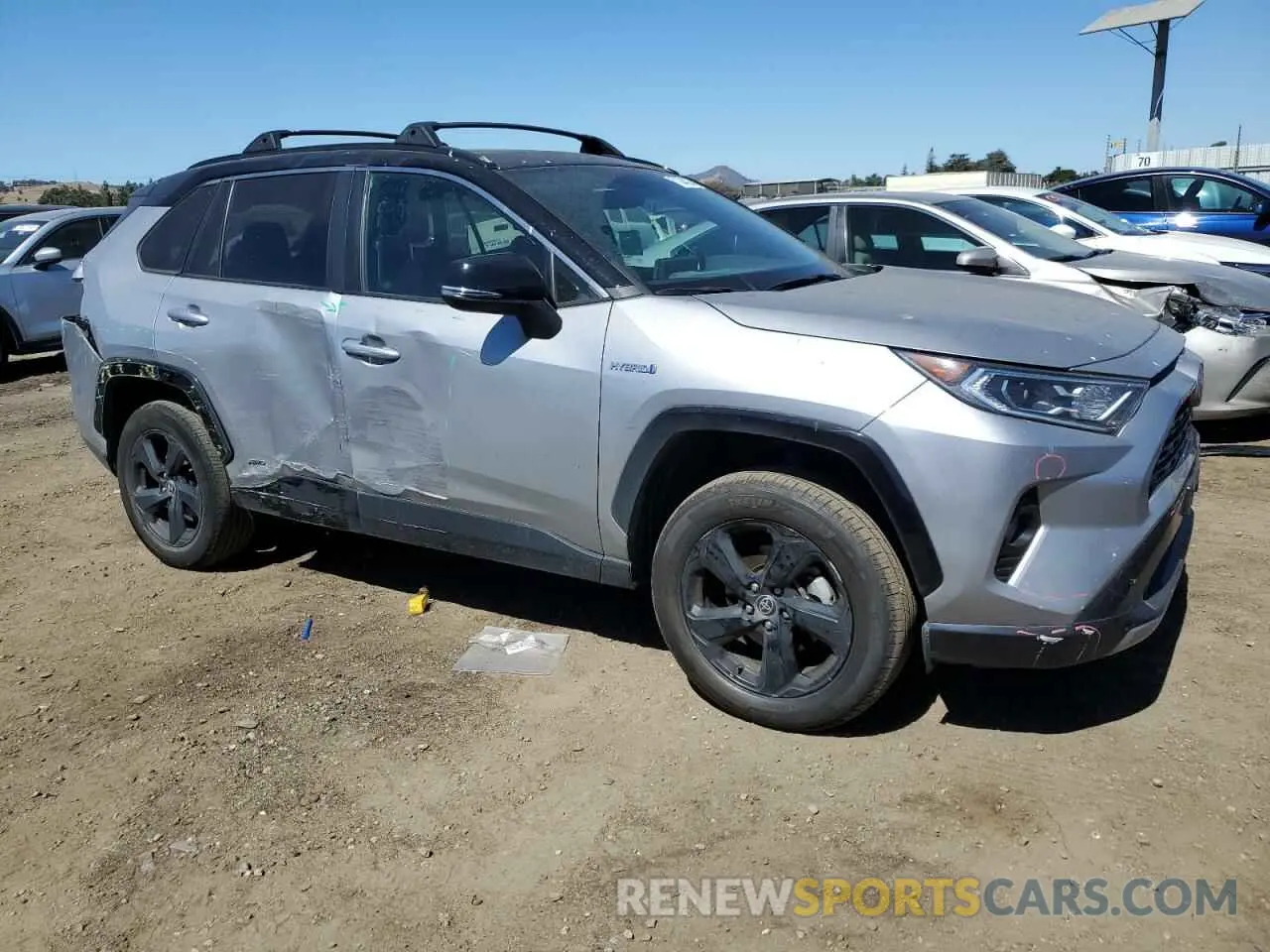 4 Photograph of a damaged car 4T3E6RFV6MU053802 TOYOTA RAV4 2021
