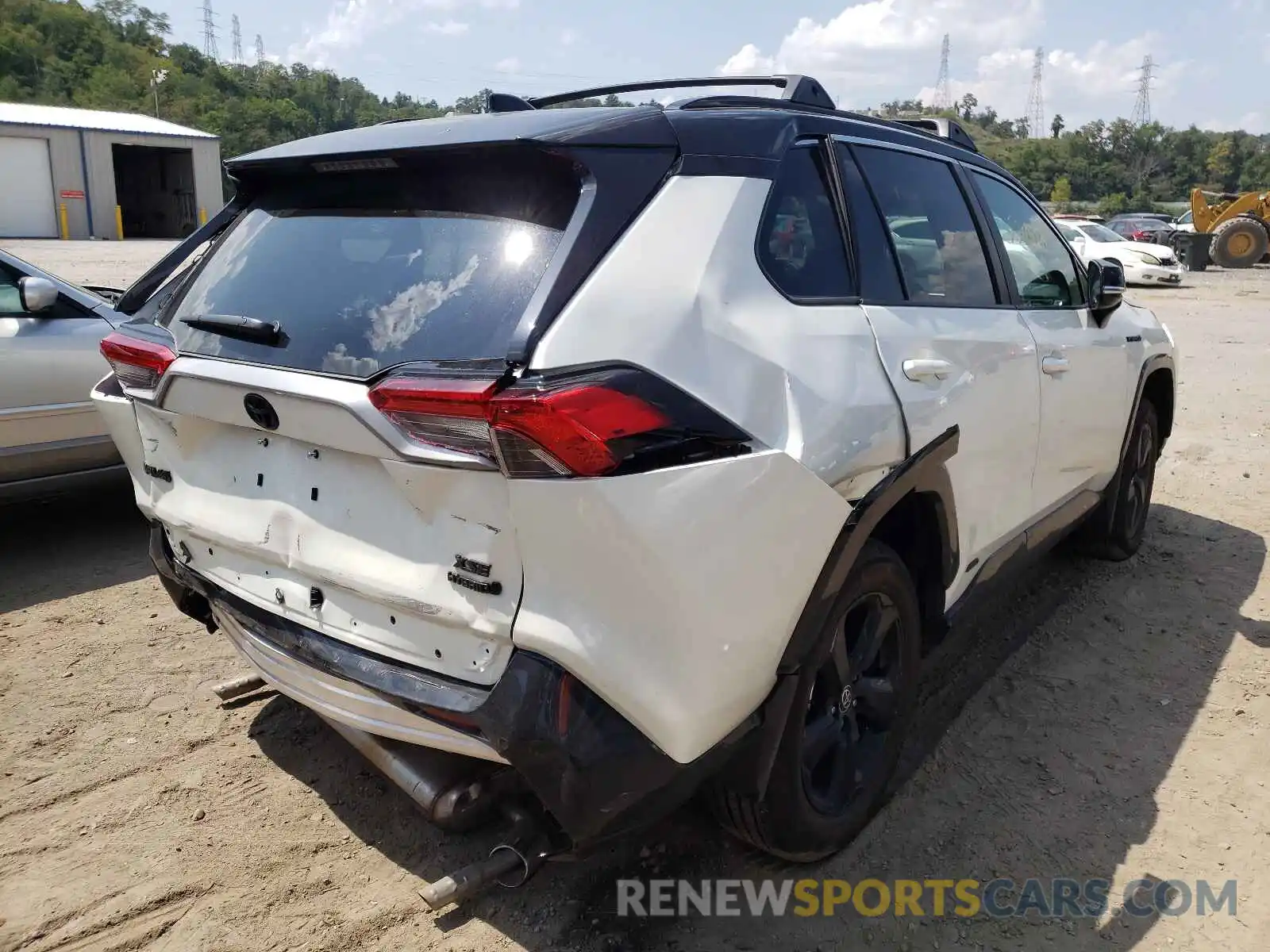 4 Photograph of a damaged car 4T3E6RFV7MU042050 TOYOTA RAV4 2021