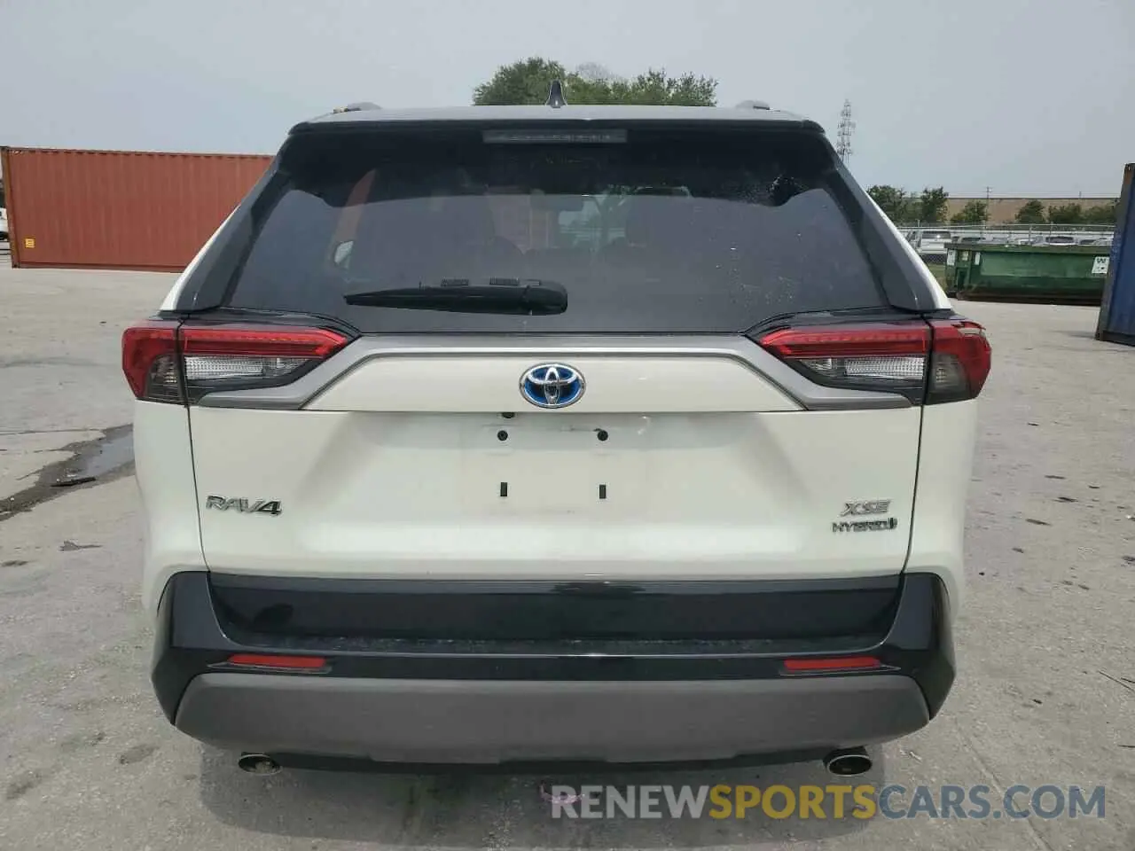 6 Photograph of a damaged car 4T3E6RFV7MU051539 TOYOTA RAV4 2021