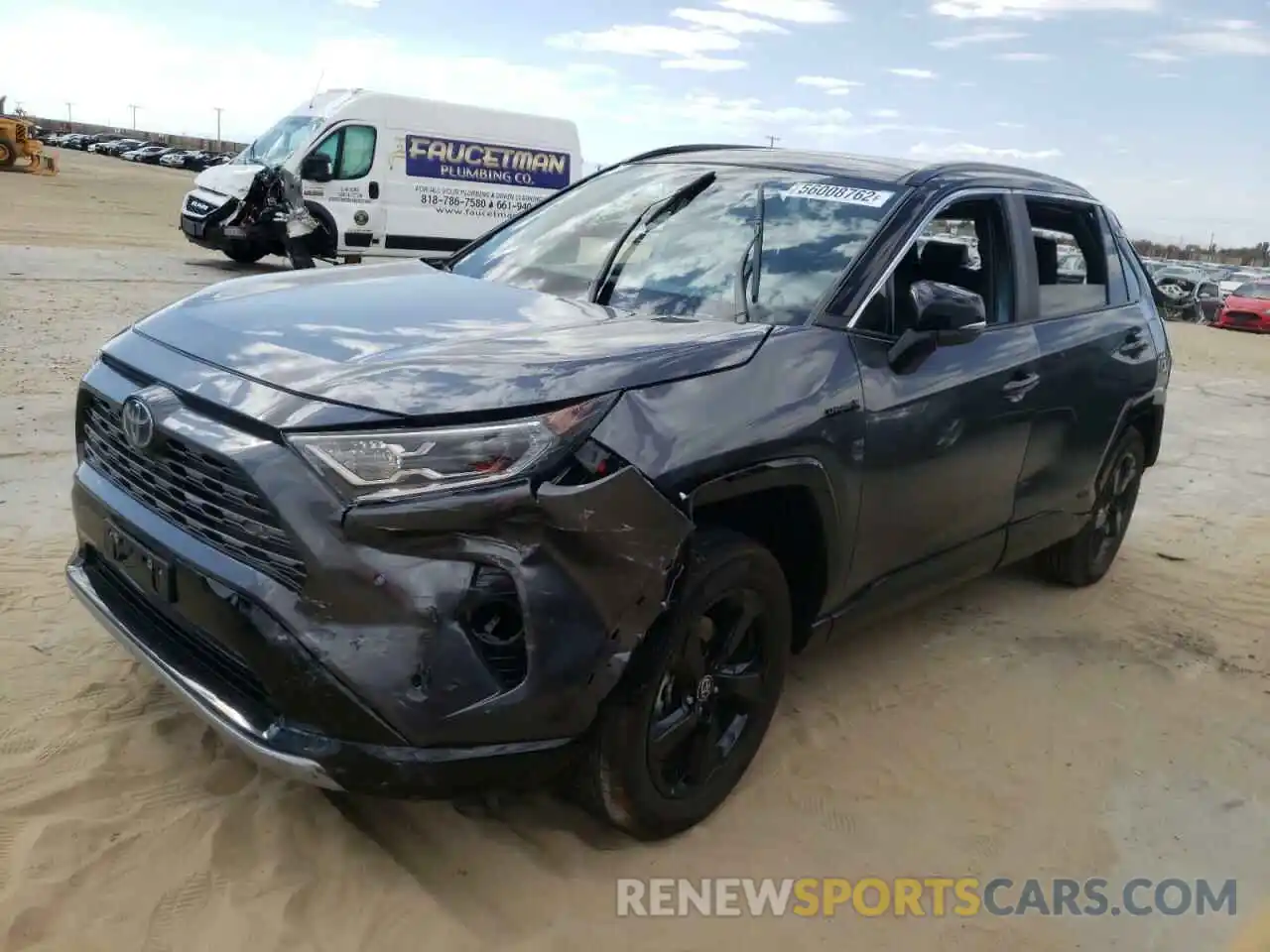 2 Photograph of a damaged car 4T3E6RFV7MU055638 TOYOTA RAV4 2021