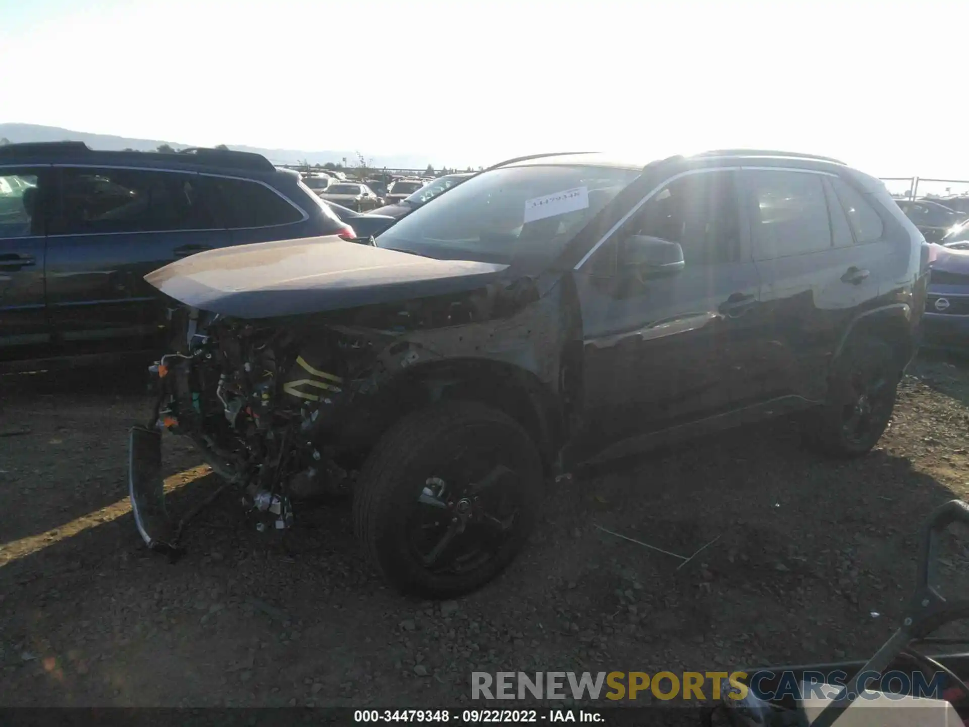 2 Photograph of a damaged car 4T3E6RFV8MU041733 TOYOTA RAV4 2021