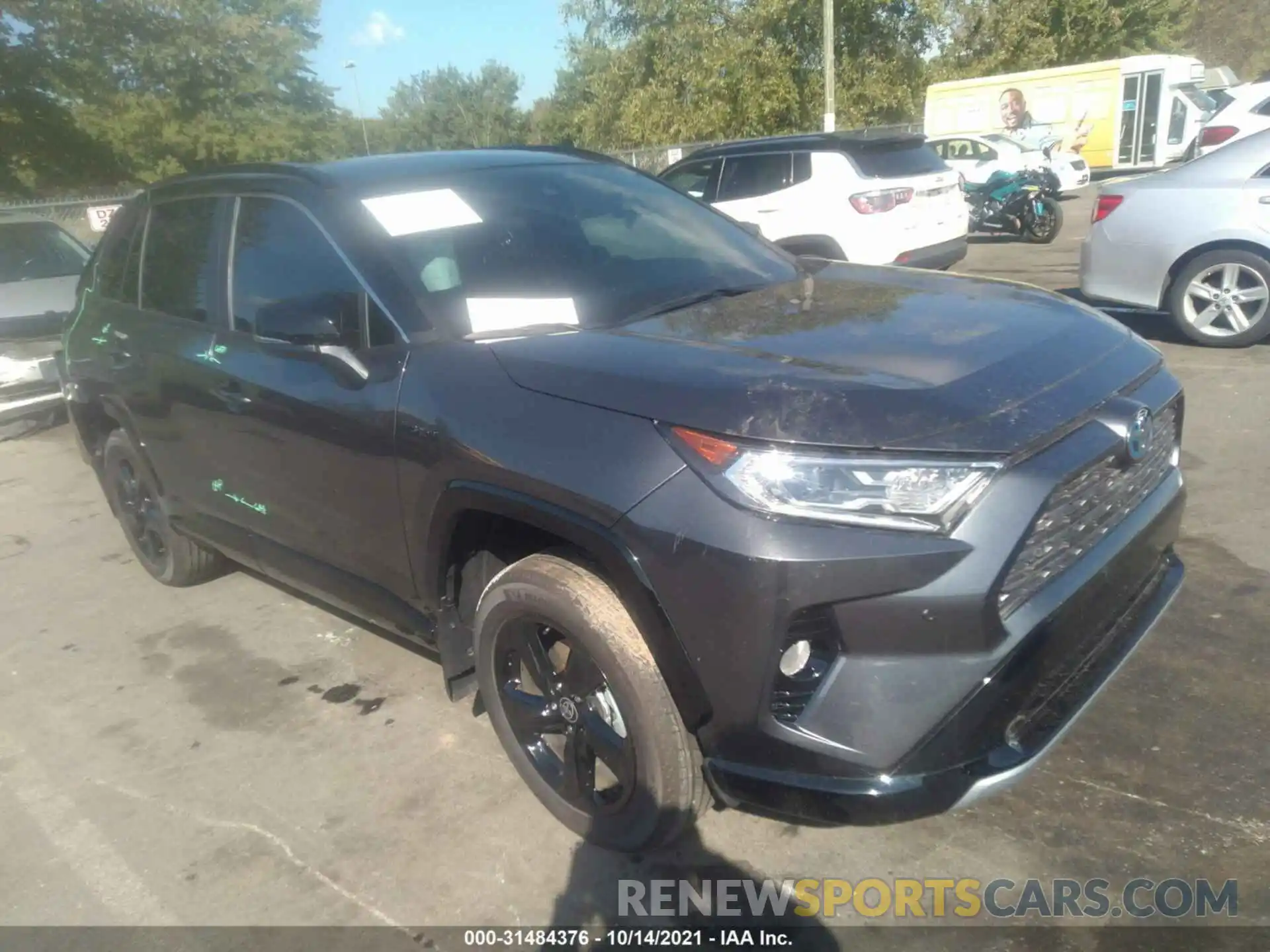 1 Photograph of a damaged car 4T3E6RFV8MU043126 TOYOTA RAV4 2021