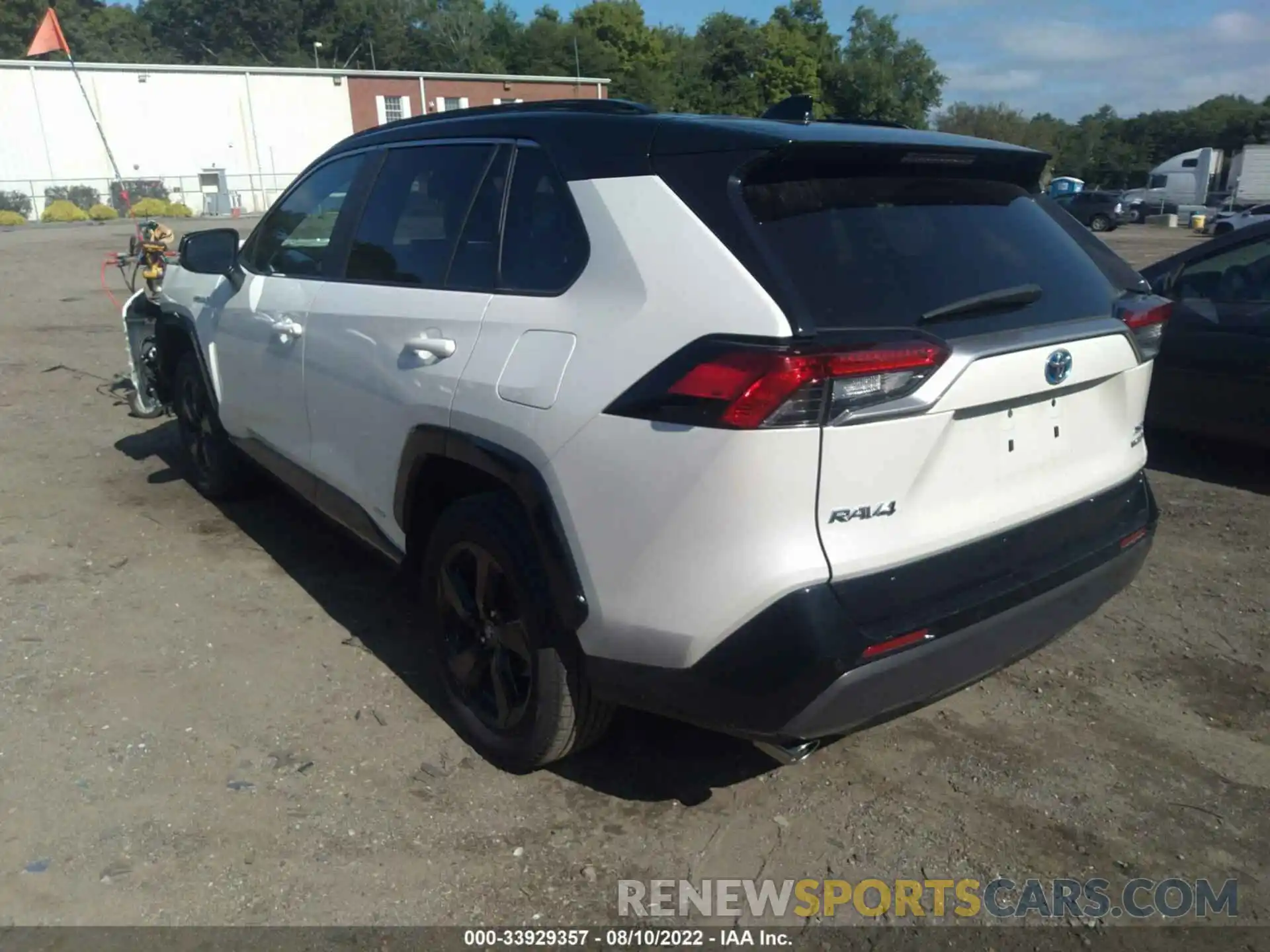 3 Photograph of a damaged car 4T3E6RFV9MU022219 TOYOTA RAV4 2021