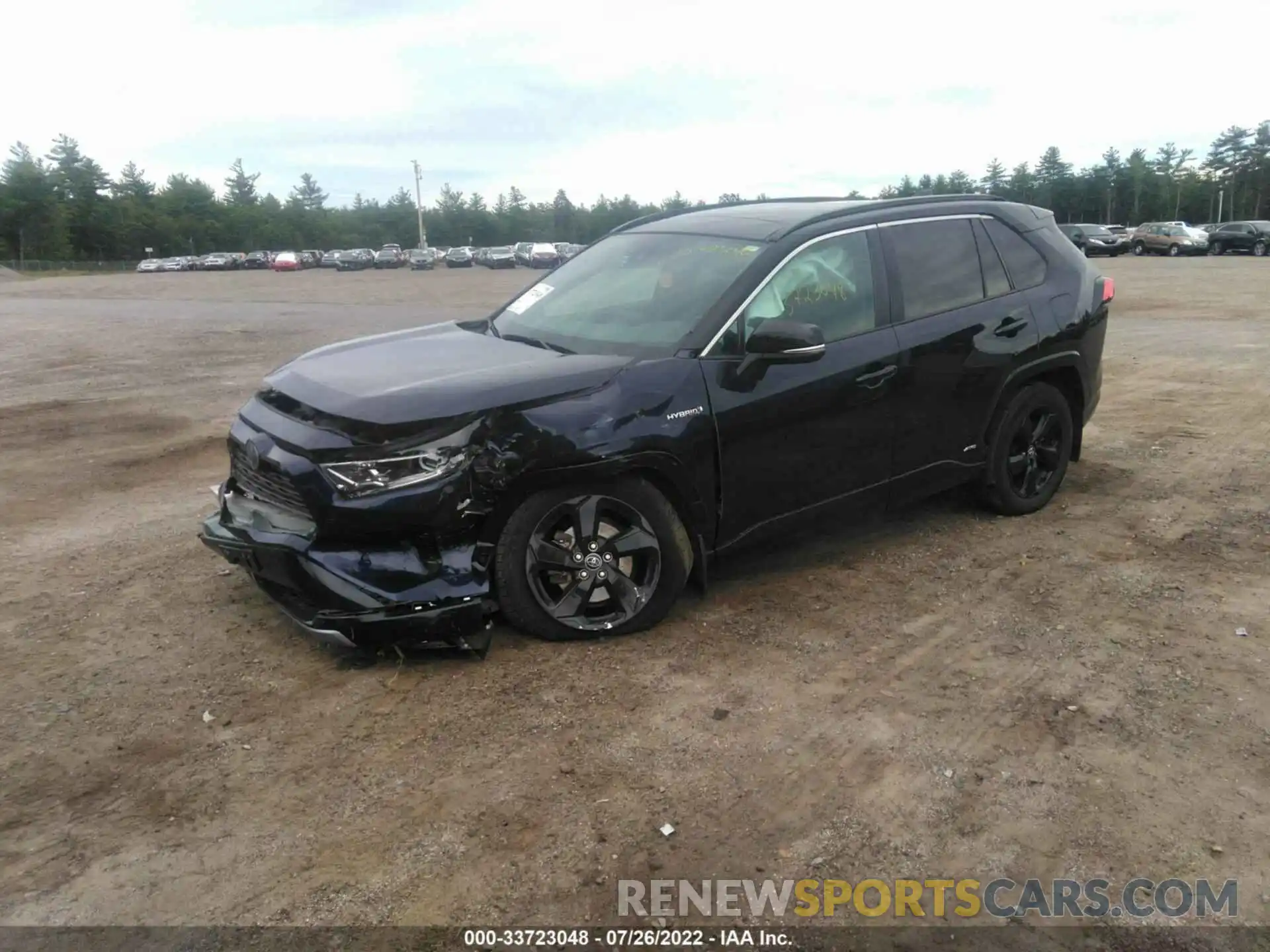 2 Photograph of a damaged car 4T3E6RFV9MU025864 TOYOTA RAV4 2021