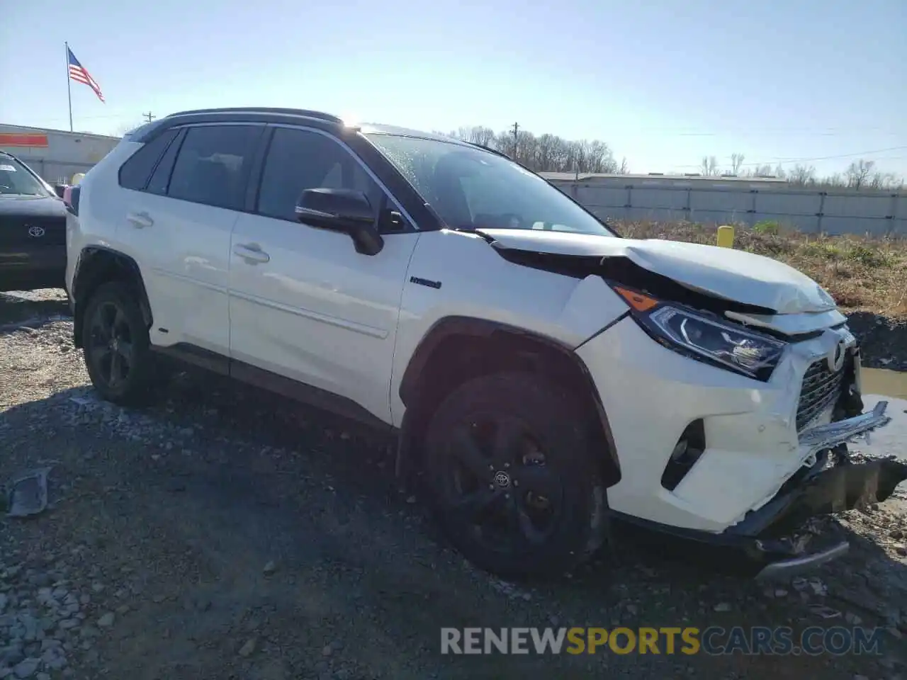 4 Photograph of a damaged car 4T3E6RFV9MU043393 TOYOTA RAV4 2021