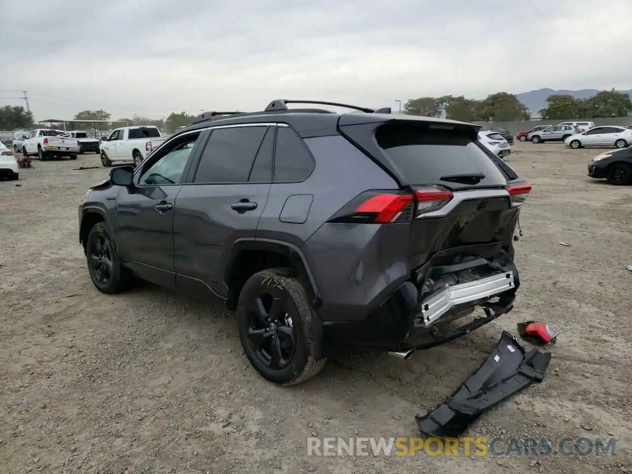 3 Photograph of a damaged car 4T3E6RFV9MU052384 TOYOTA RAV4 2021