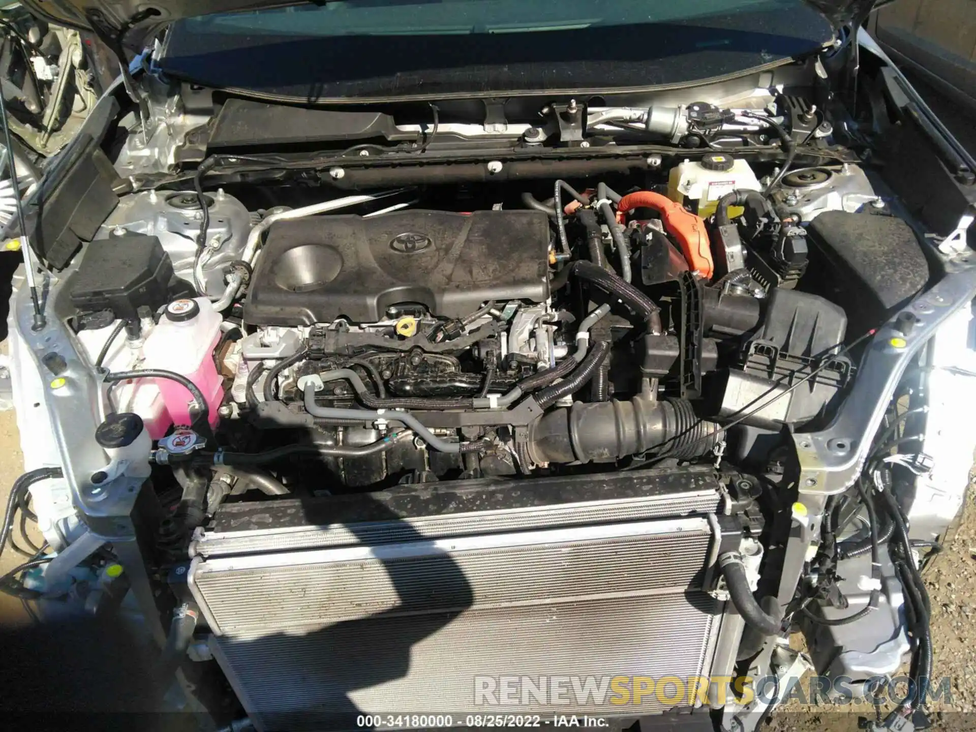 10 Photograph of a damaged car 4T3E6RFV9MU056418 TOYOTA RAV4 2021