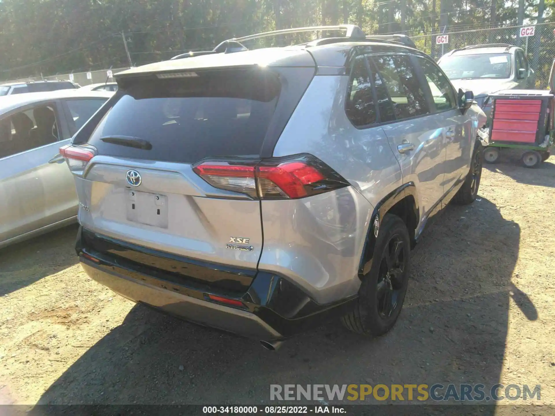 4 Photograph of a damaged car 4T3E6RFV9MU056418 TOYOTA RAV4 2021