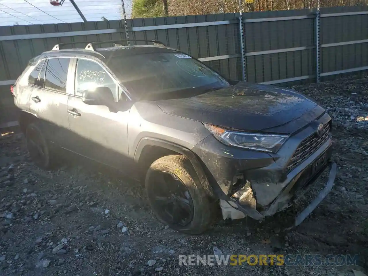 1 Photograph of a damaged car 4T3E6RFV9MU057018 TOYOTA RAV4 2021