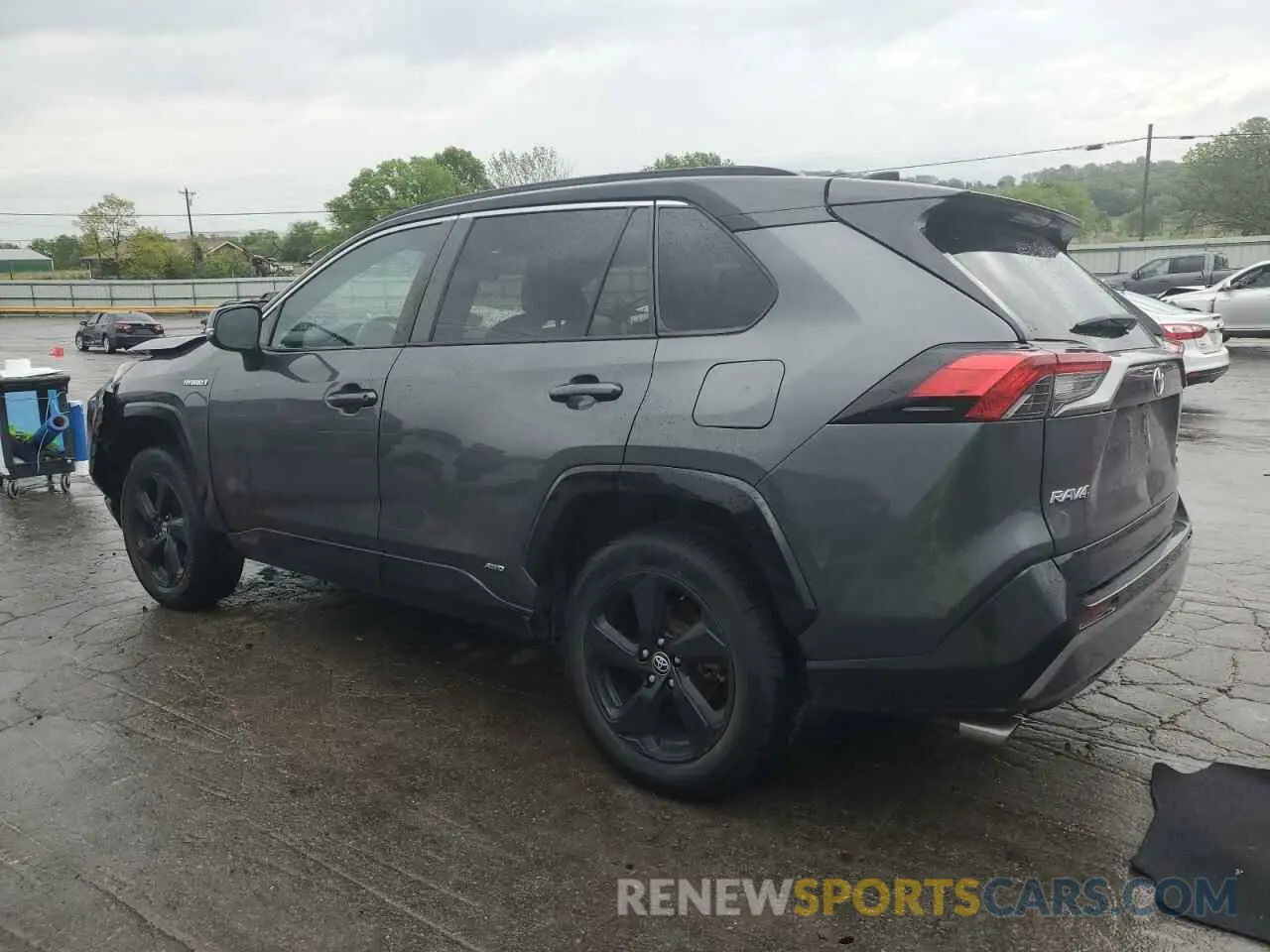 2 Photograph of a damaged car 4T3E6RFVXMU032385 TOYOTA RAV4 2021