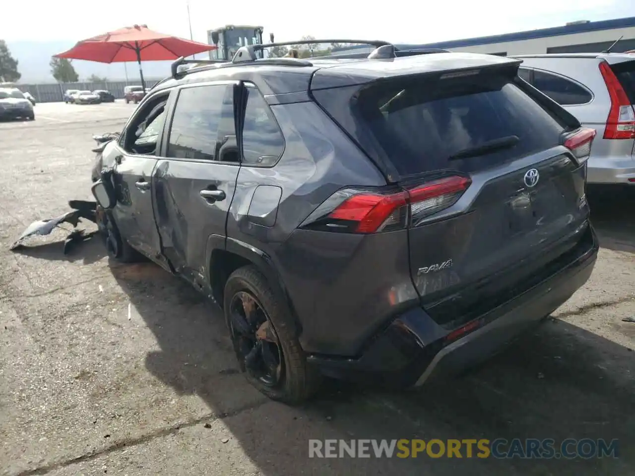 3 Photograph of a damaged car 4T3E6RFVXMU035528 TOYOTA RAV4 2021