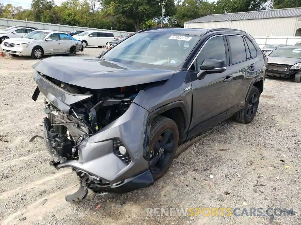 2 Photograph of a damaged car 4T3E6RFVXMU063555 TOYOTA RAV4 2021