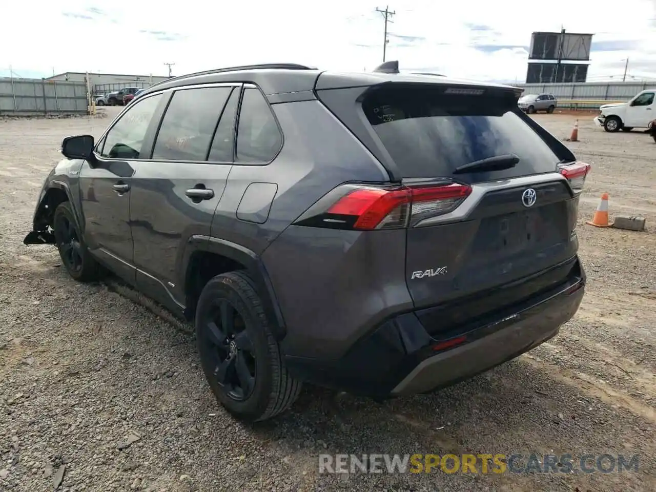 3 Photograph of a damaged car 4T3E6RFVXMU063555 TOYOTA RAV4 2021