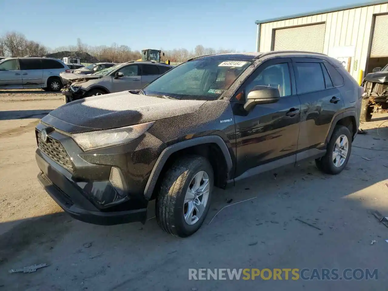 1 Photograph of a damaged car 4T3L6RFV4MU009370 TOYOTA RAV4 2021