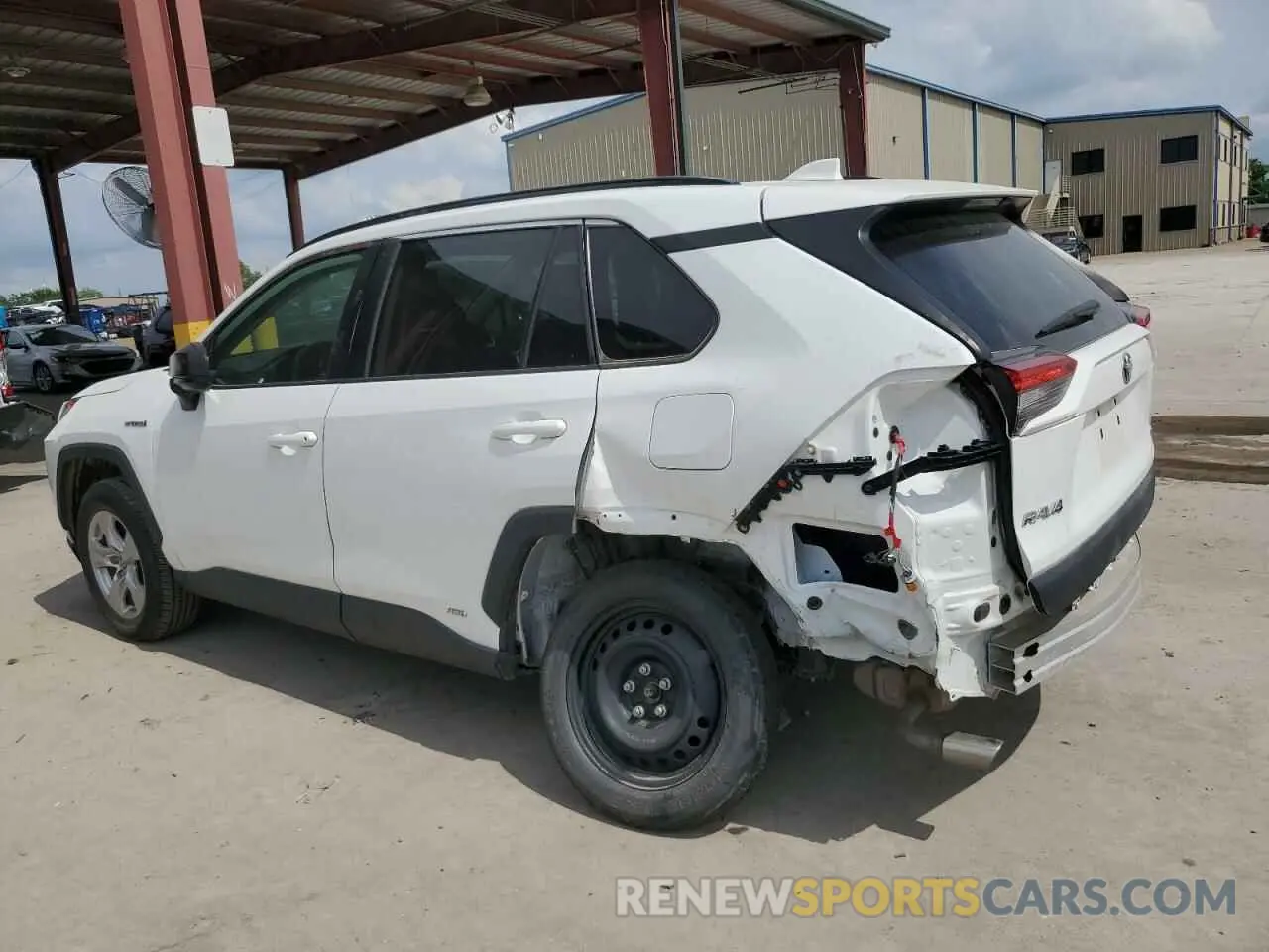 2 Photograph of a damaged car 4T3L6RFV5MU030681 TOYOTA RAV4 2021
