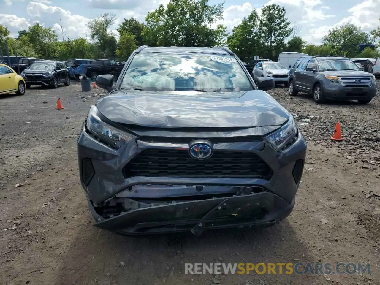 5 Photograph of a damaged car 4T3L6RFV6MU018023 TOYOTA RAV4 2021
