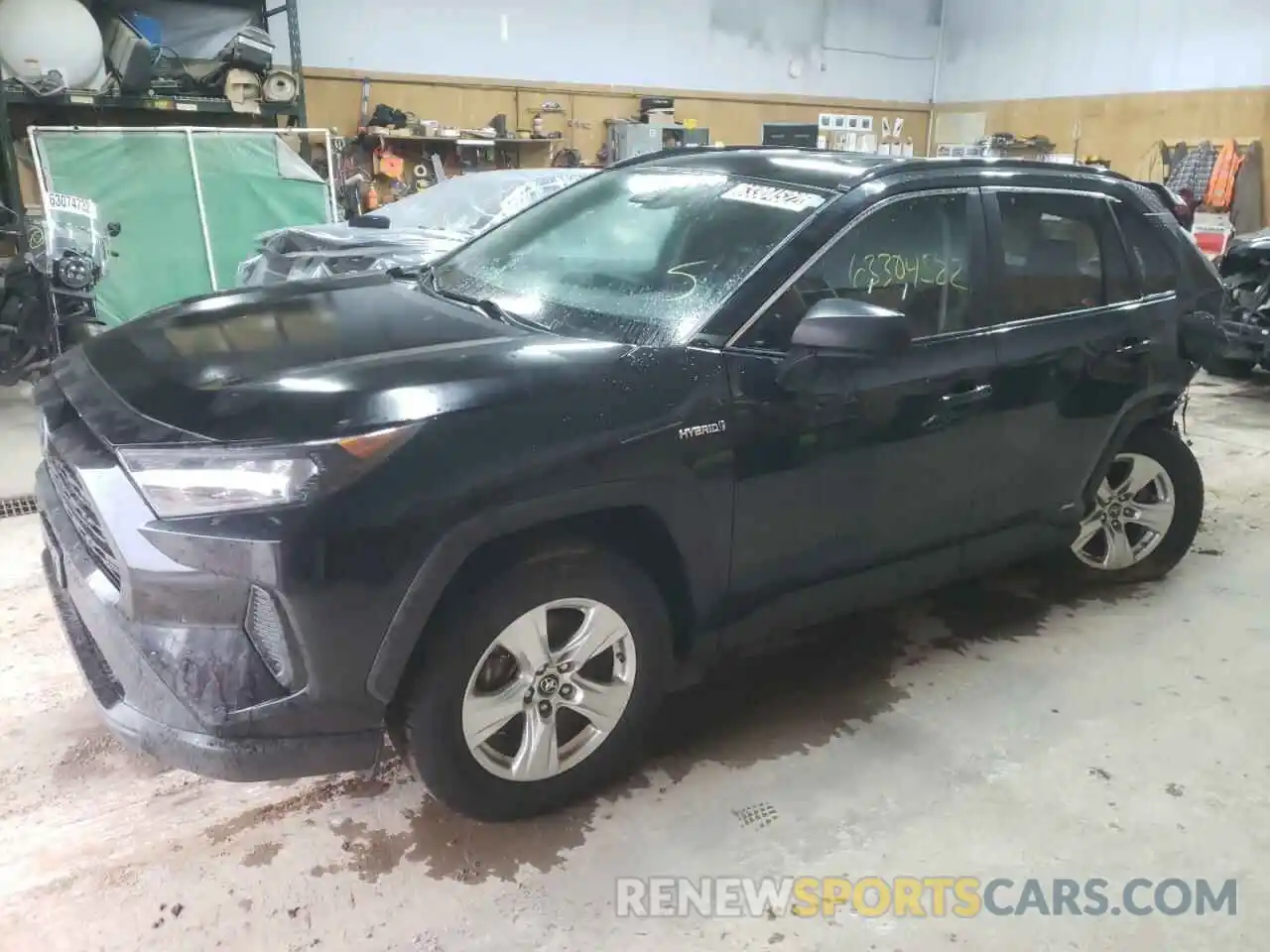 1 Photograph of a damaged car 4T3L6RFV9MU026066 TOYOTA RAV4 2021